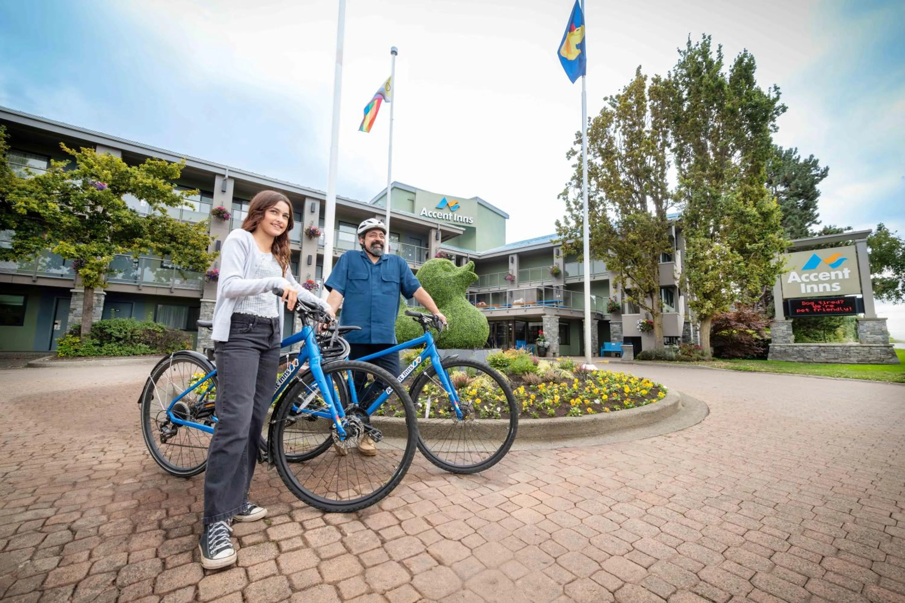 Property building in Accent Inns Victoria