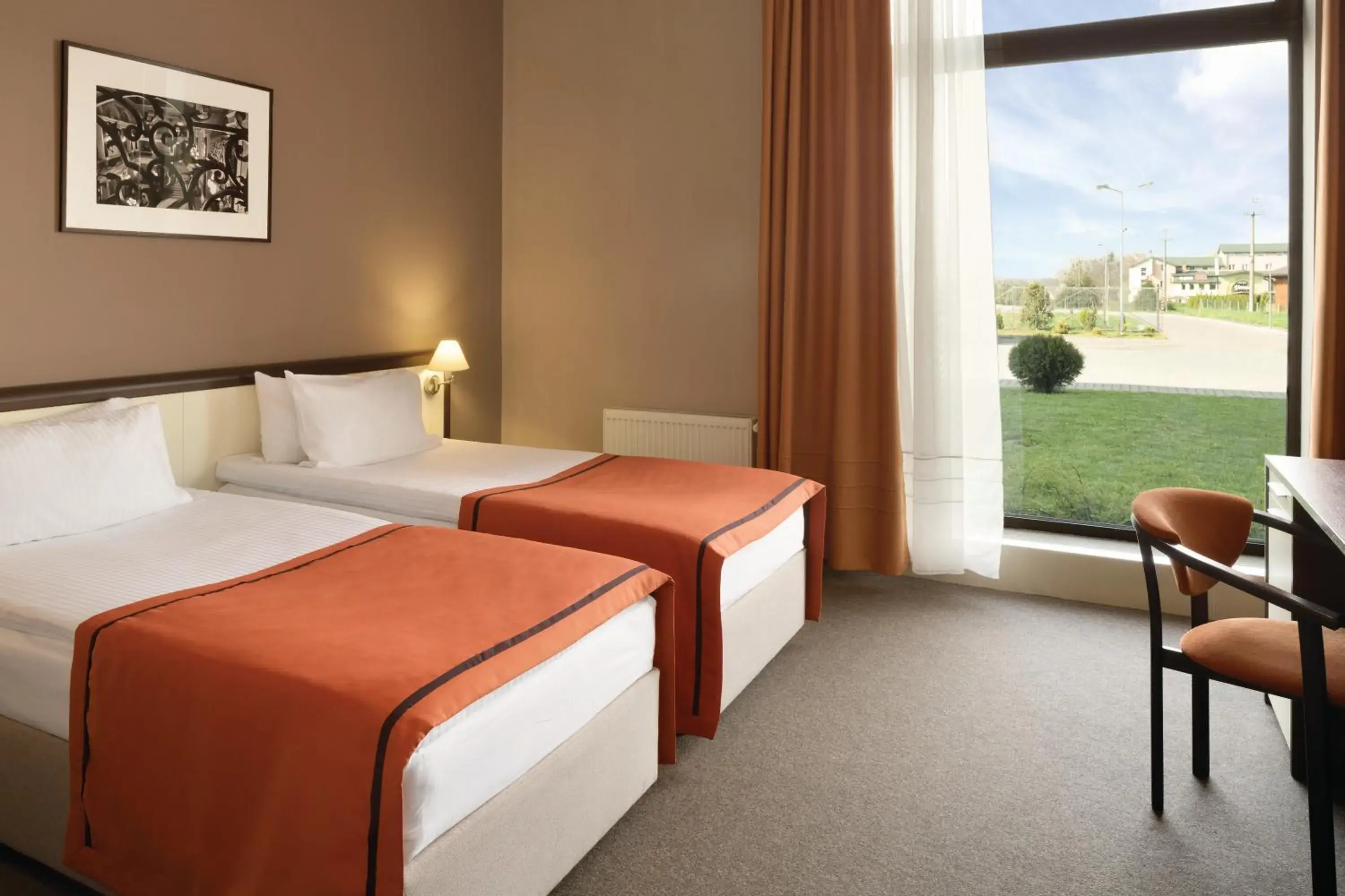 Bed in Lviv Ramada Hotel Bed in Lviv Ramada Hotel