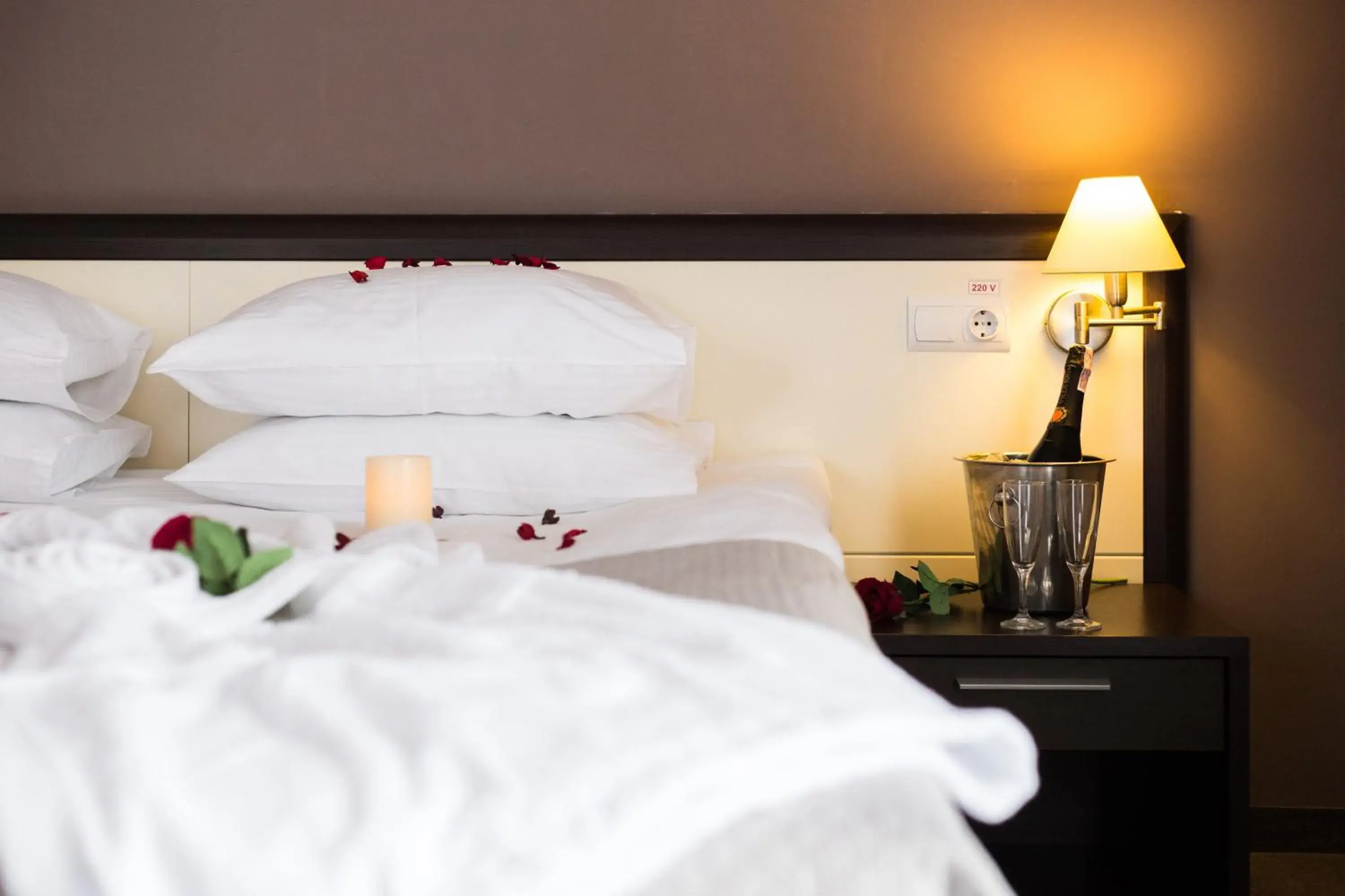 Decorative detail, Bed in Lviv Ramada Hotel Decorative detail, Bed in Lviv Ramada Hotel