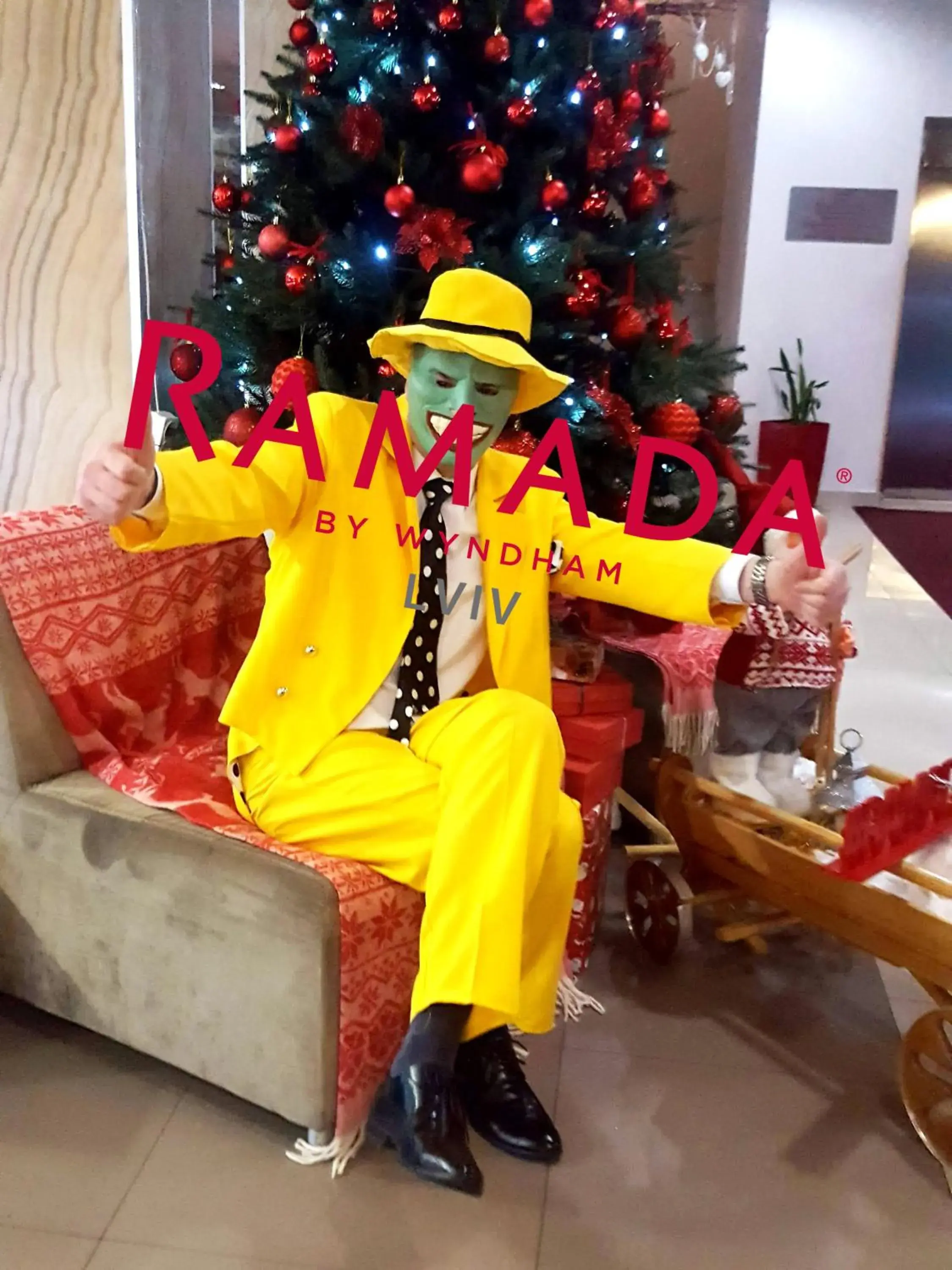 Lobby or reception in Lviv Ramada Hotel Lobby or reception in Lviv Ramada Hotel