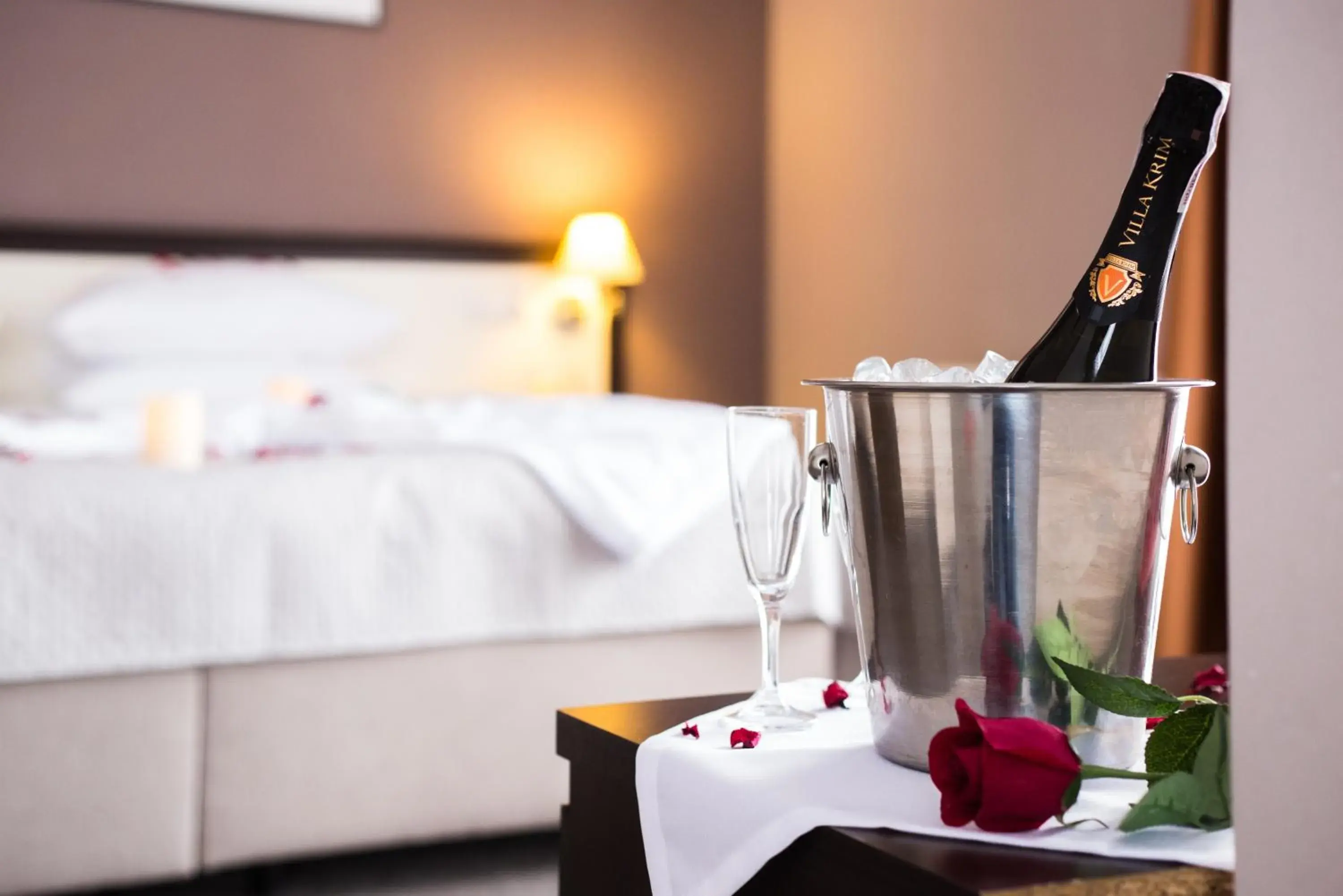 Decorative detail, Bed in Lviv Ramada Hotel Decorative detail, Bed in Lviv Ramada Hotel