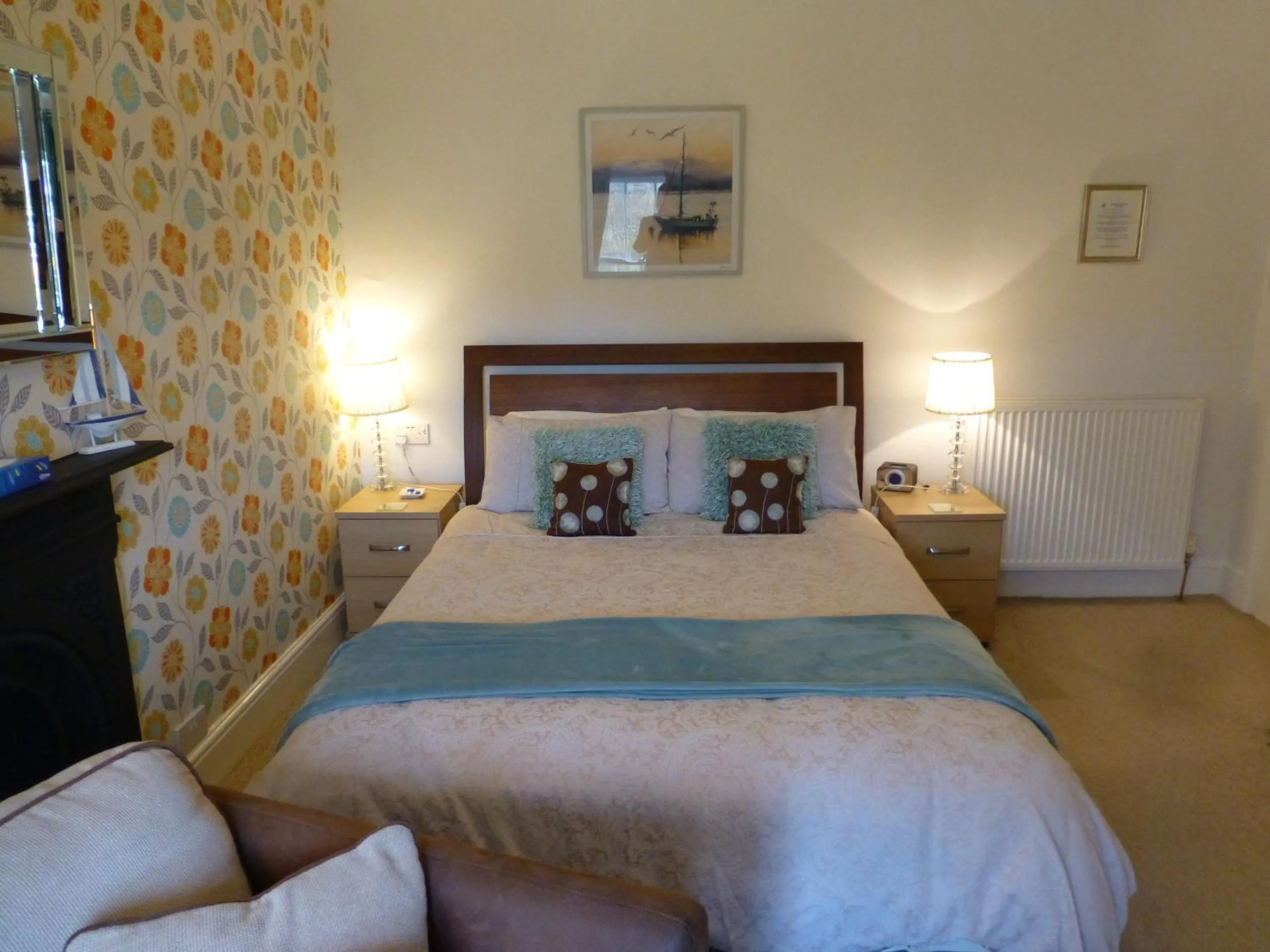 Bedroom, Bed in Bryn Derwen Guest House