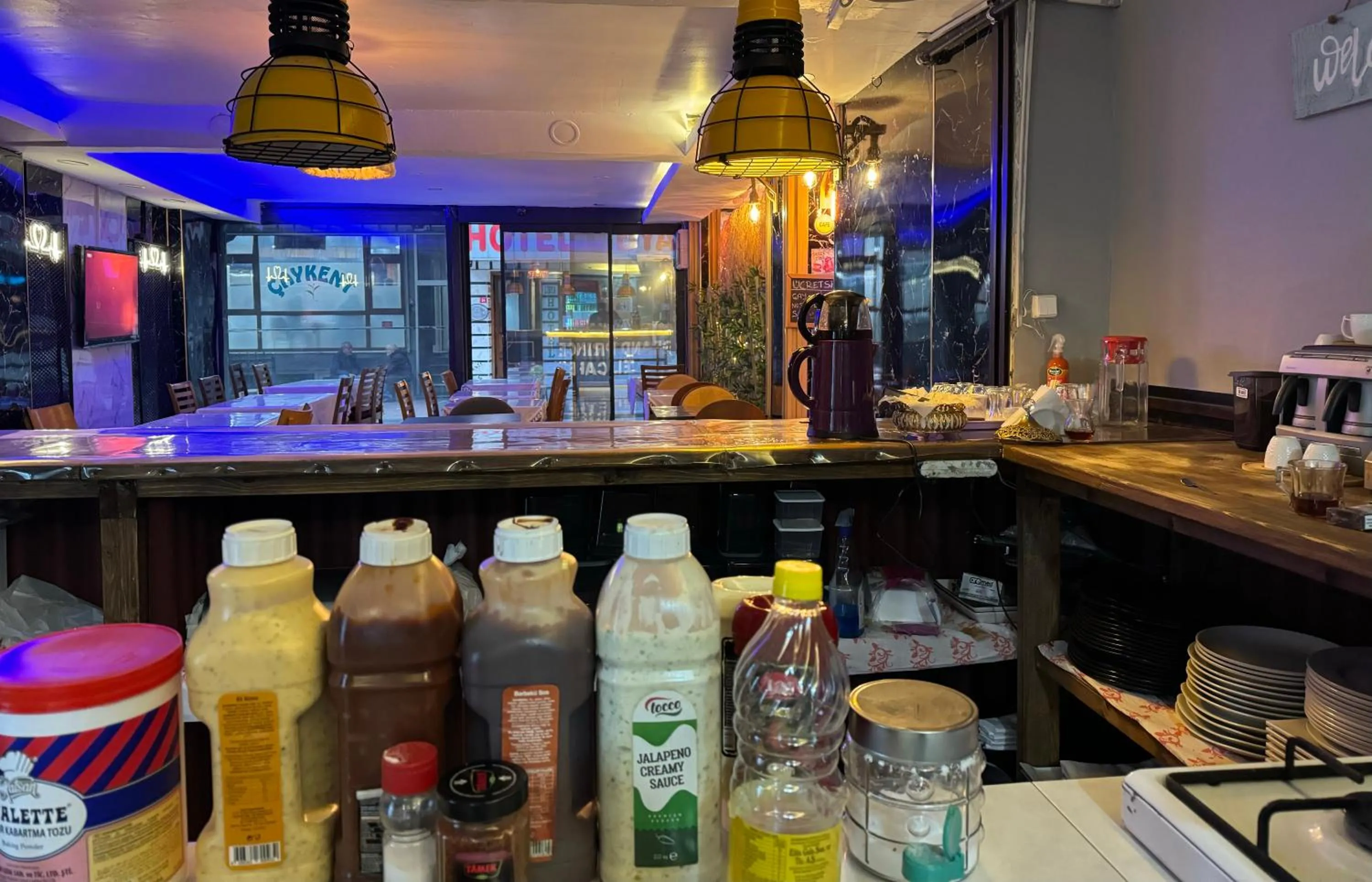 Kitchen or kitchenette in The Little Prince Otel