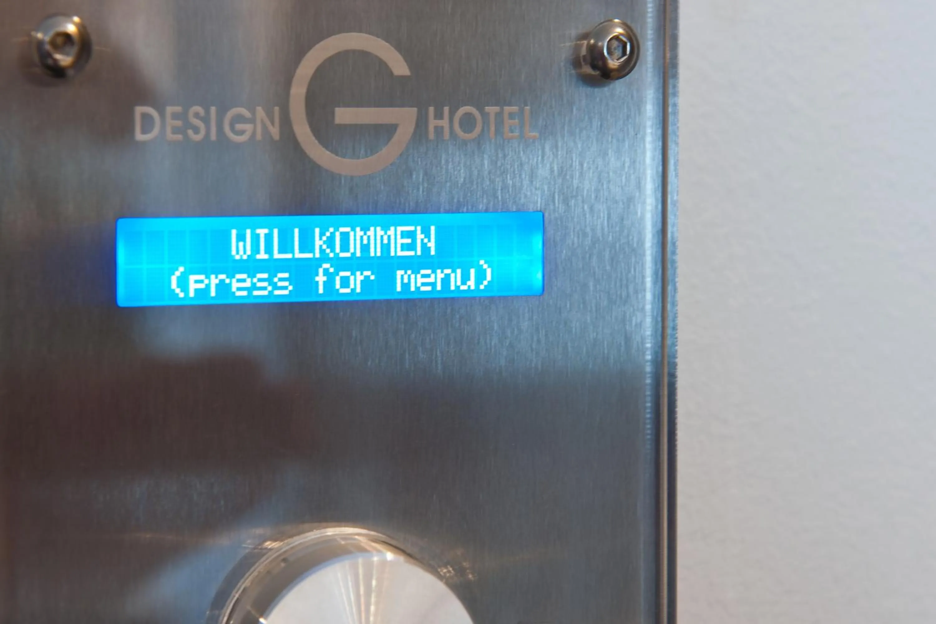 Decorative detail in G Design Hotel