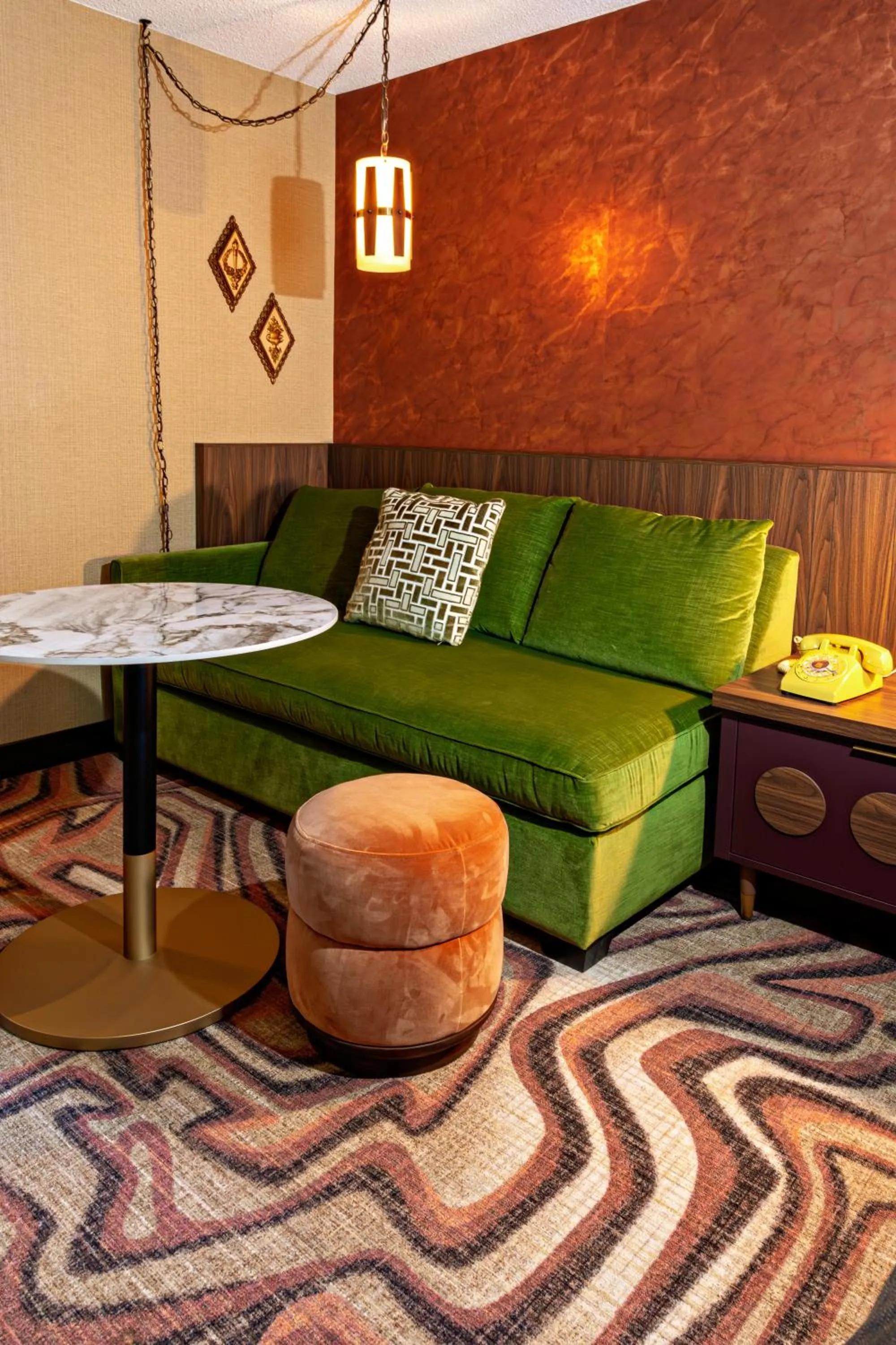 Seating area in Hotel Zed Victoria