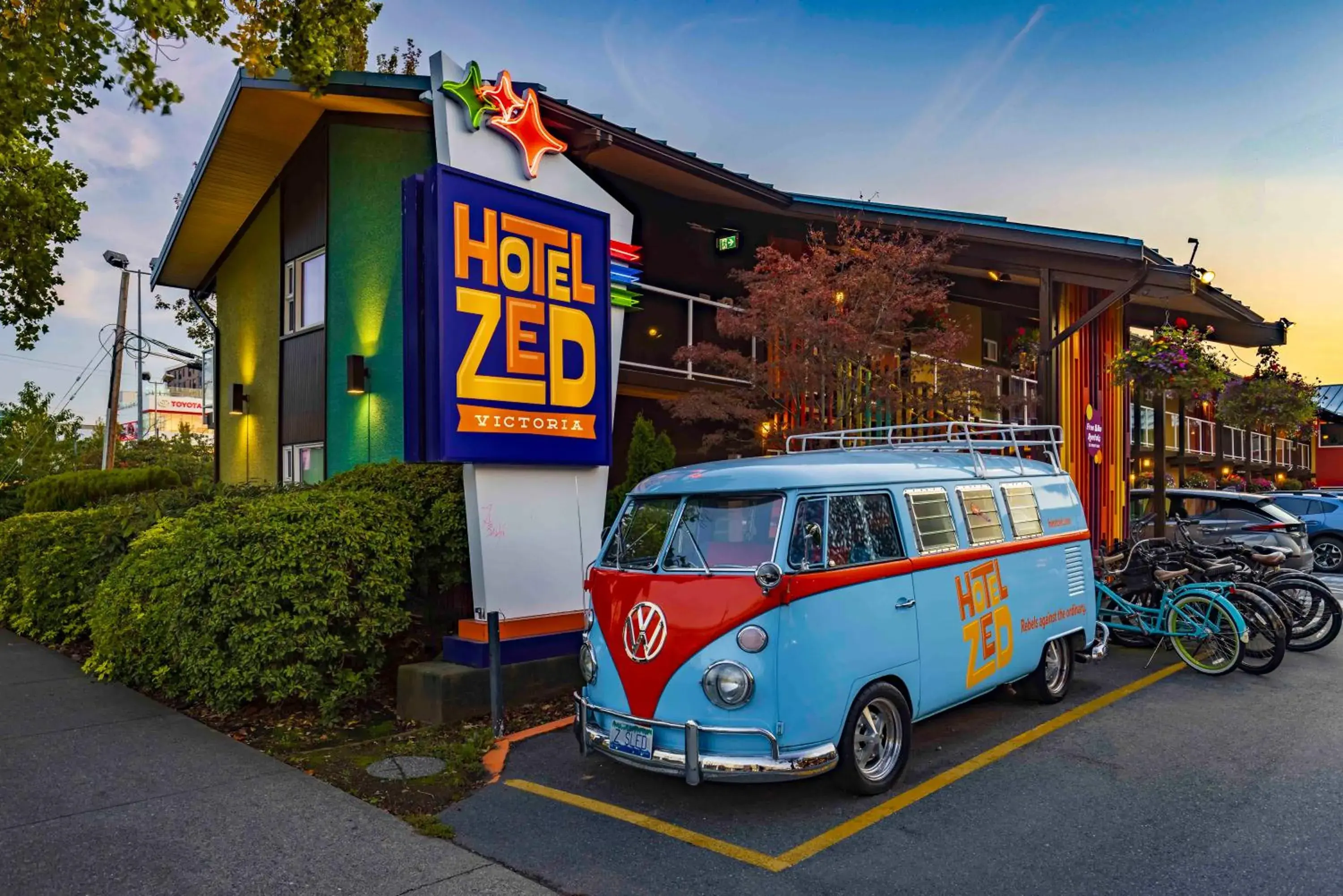 Property building in Hotel Zed Victoria Property building in Hotel Zed Victoria