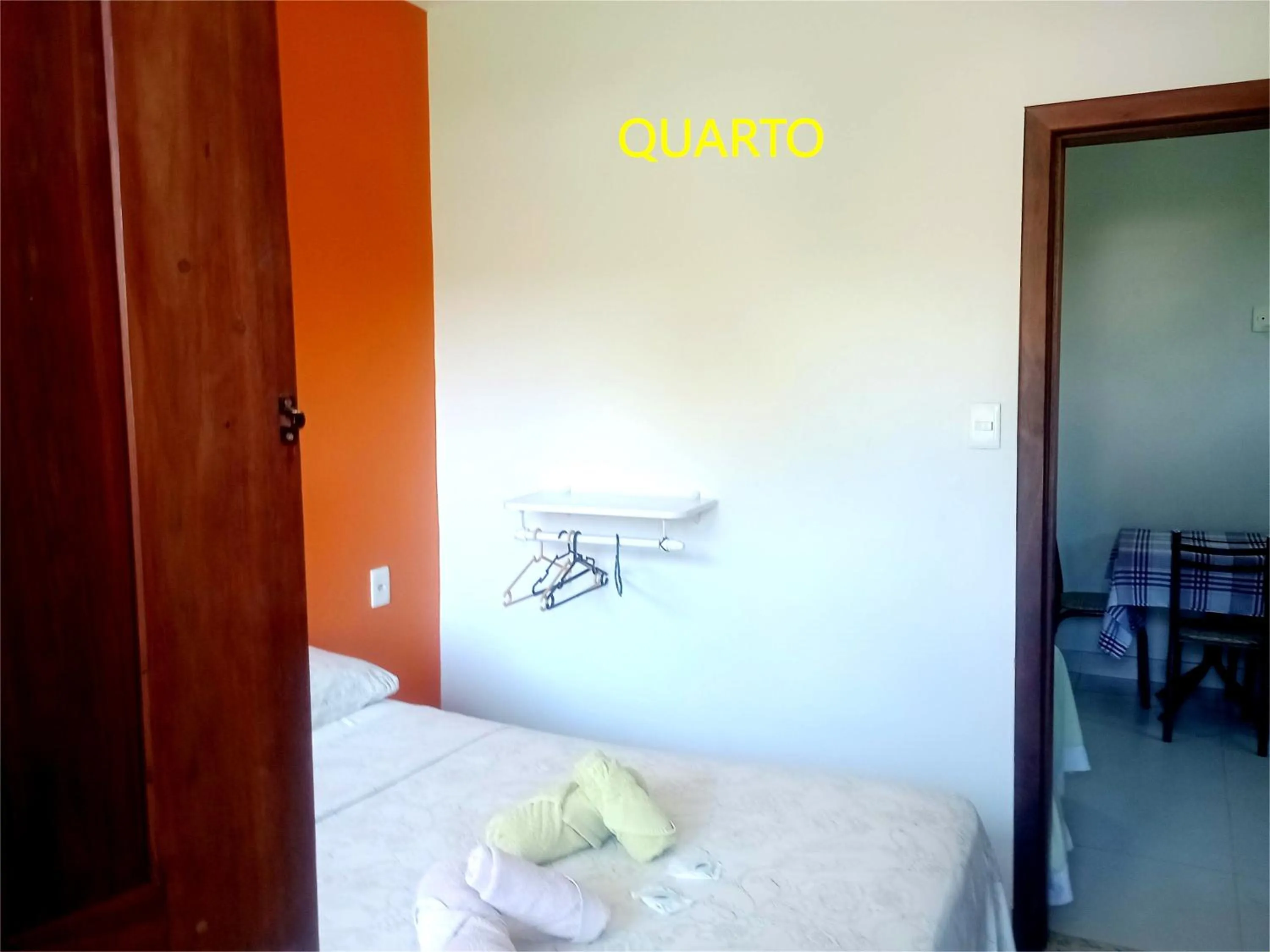 Balcony/Terrace, Bed in Pousada Lagoa Flat