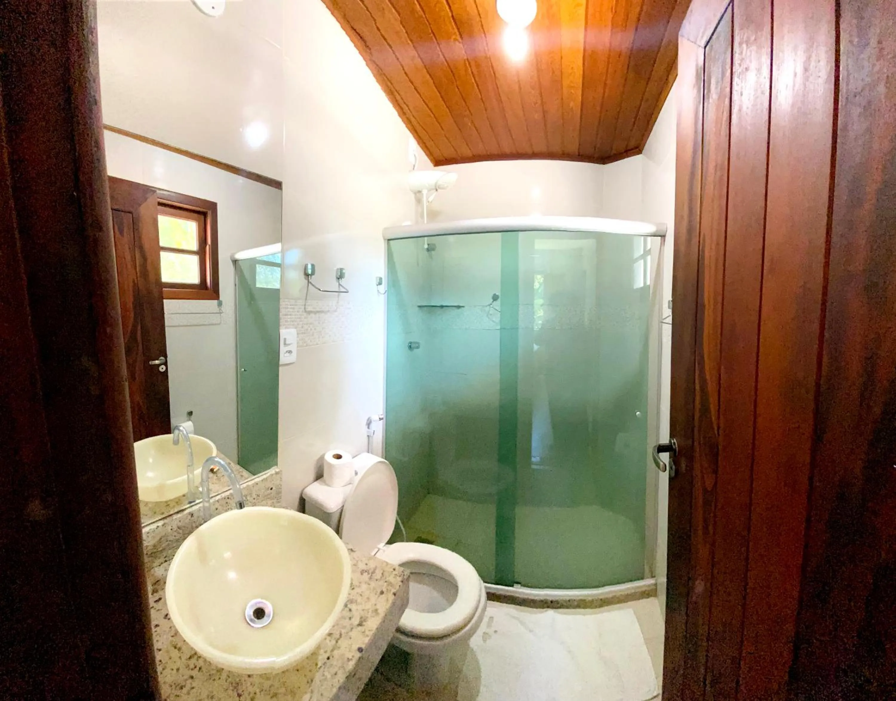 Shower in Pousada Lagoa Flat