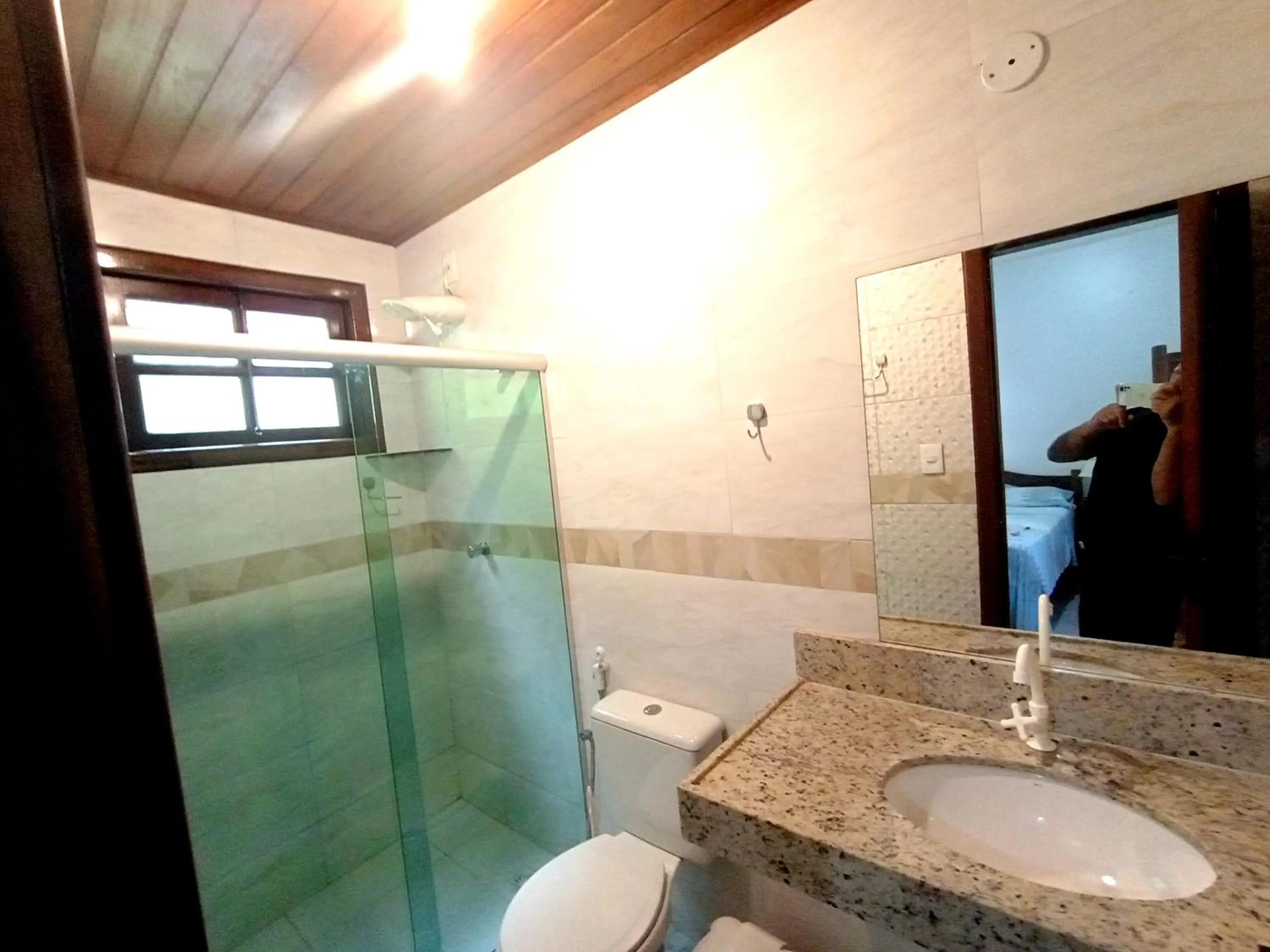 Shower in Pousada Lagoa Flat