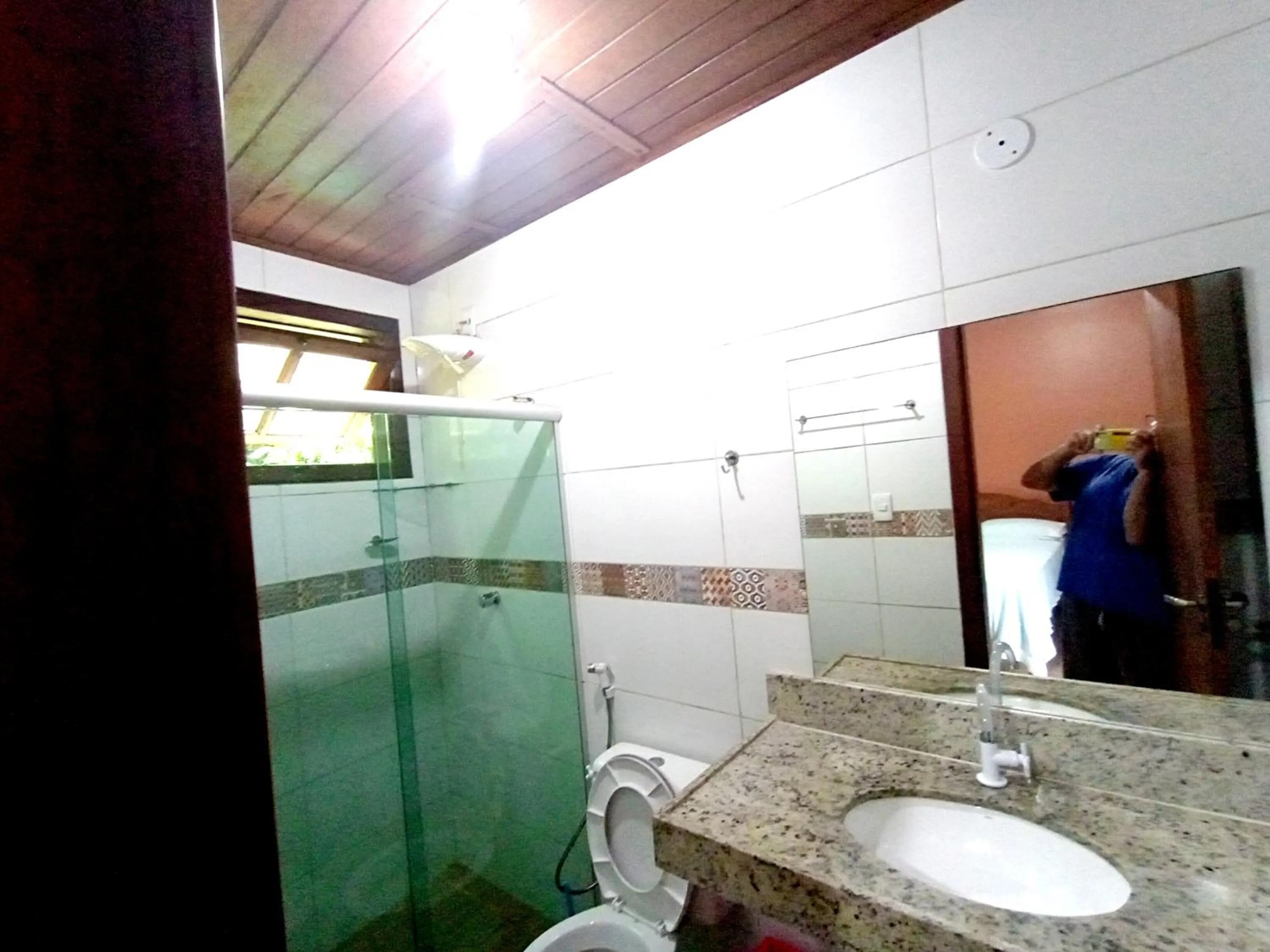 Shower in Pousada Lagoa Flat