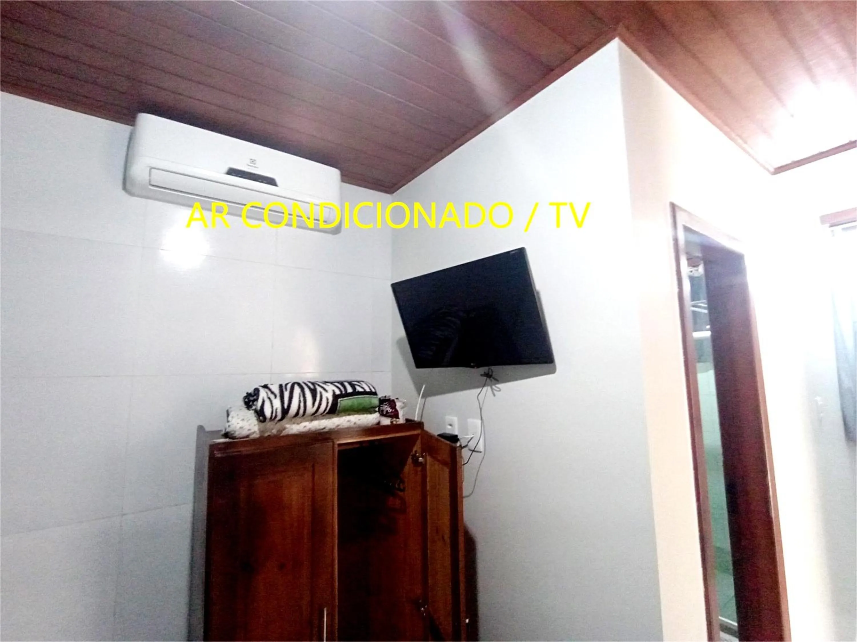 TV and multimedia in Pousada Lagoa Flat