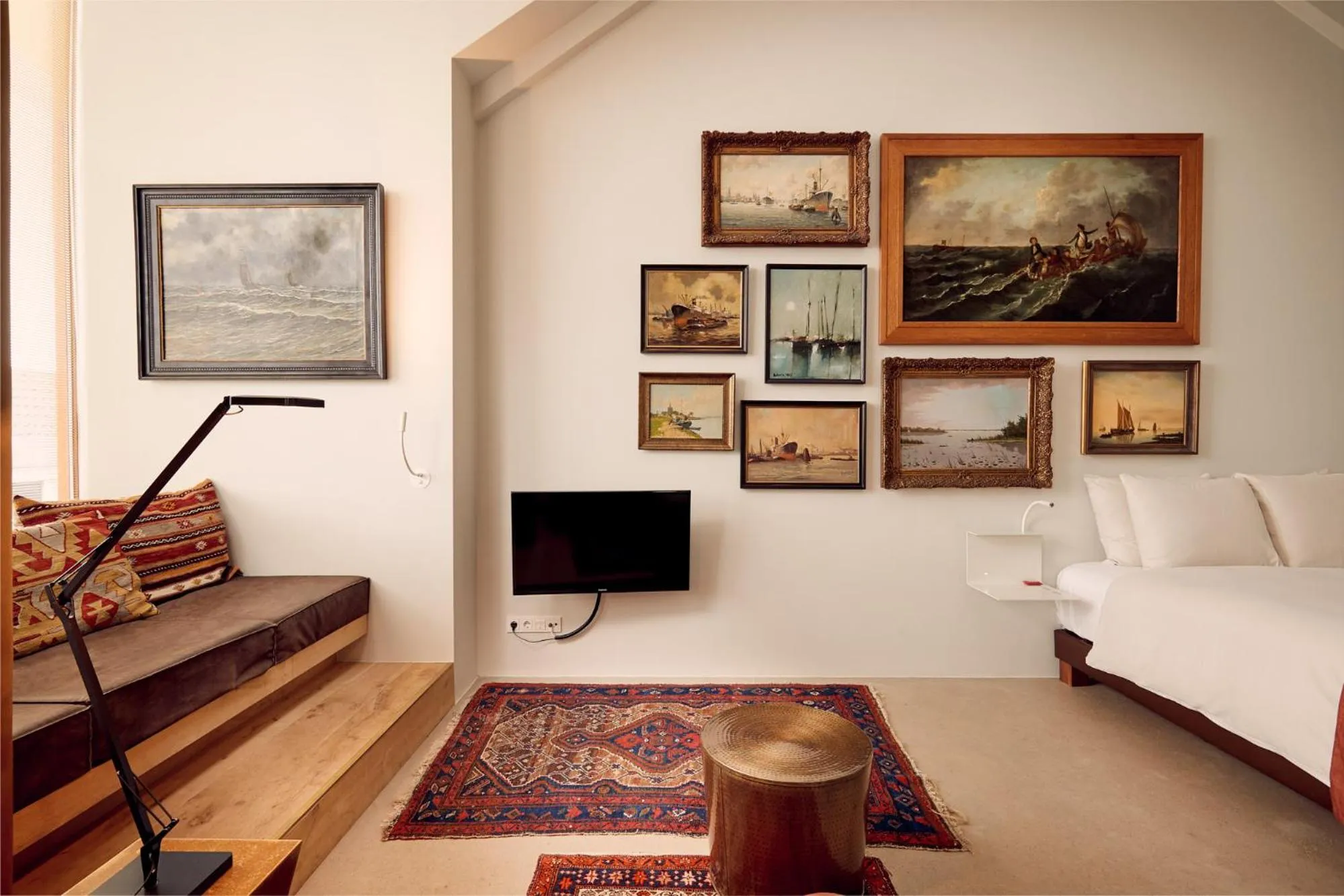 Bed in Hotel Miss Blanche