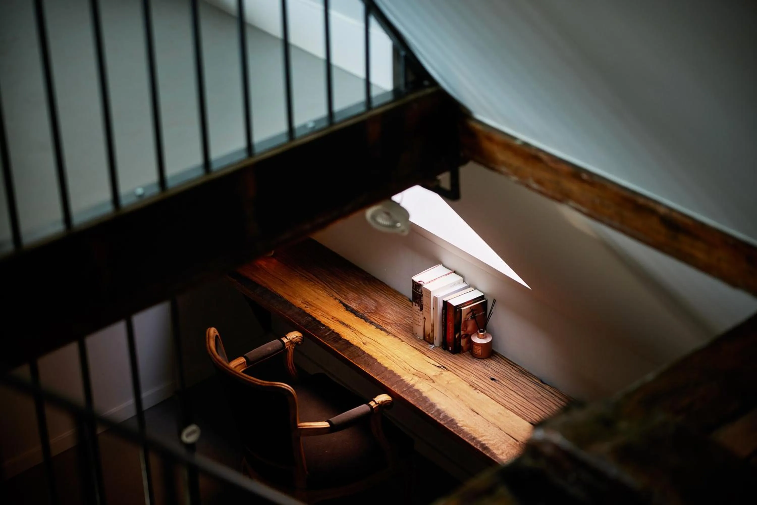 Decorative detail, Bed in Hotel Miss Blanche