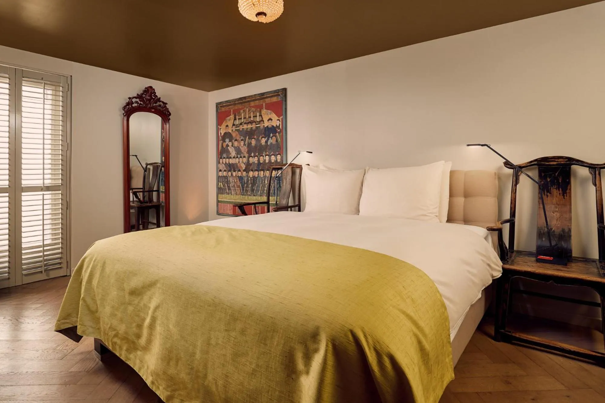 Bed in Hotel Miss Blanche