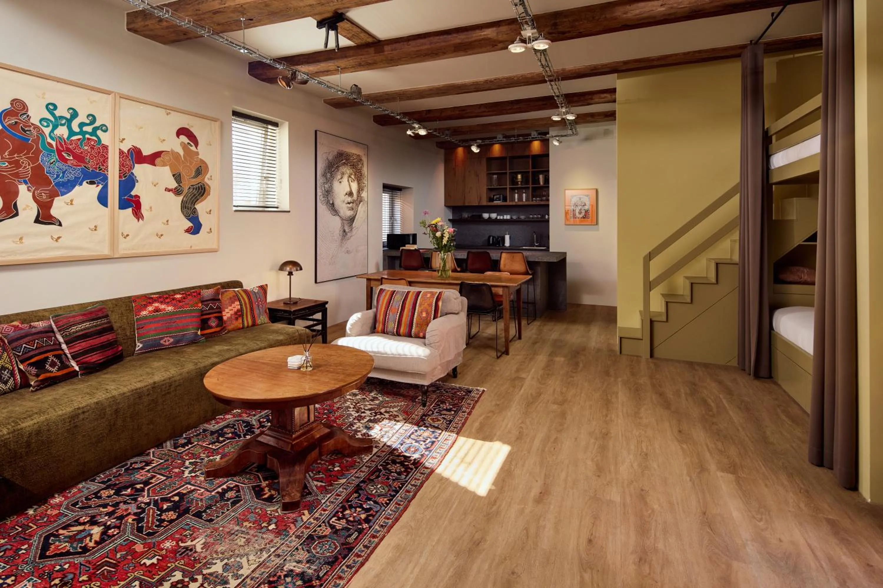 Living room in Hotel Miss Blanche