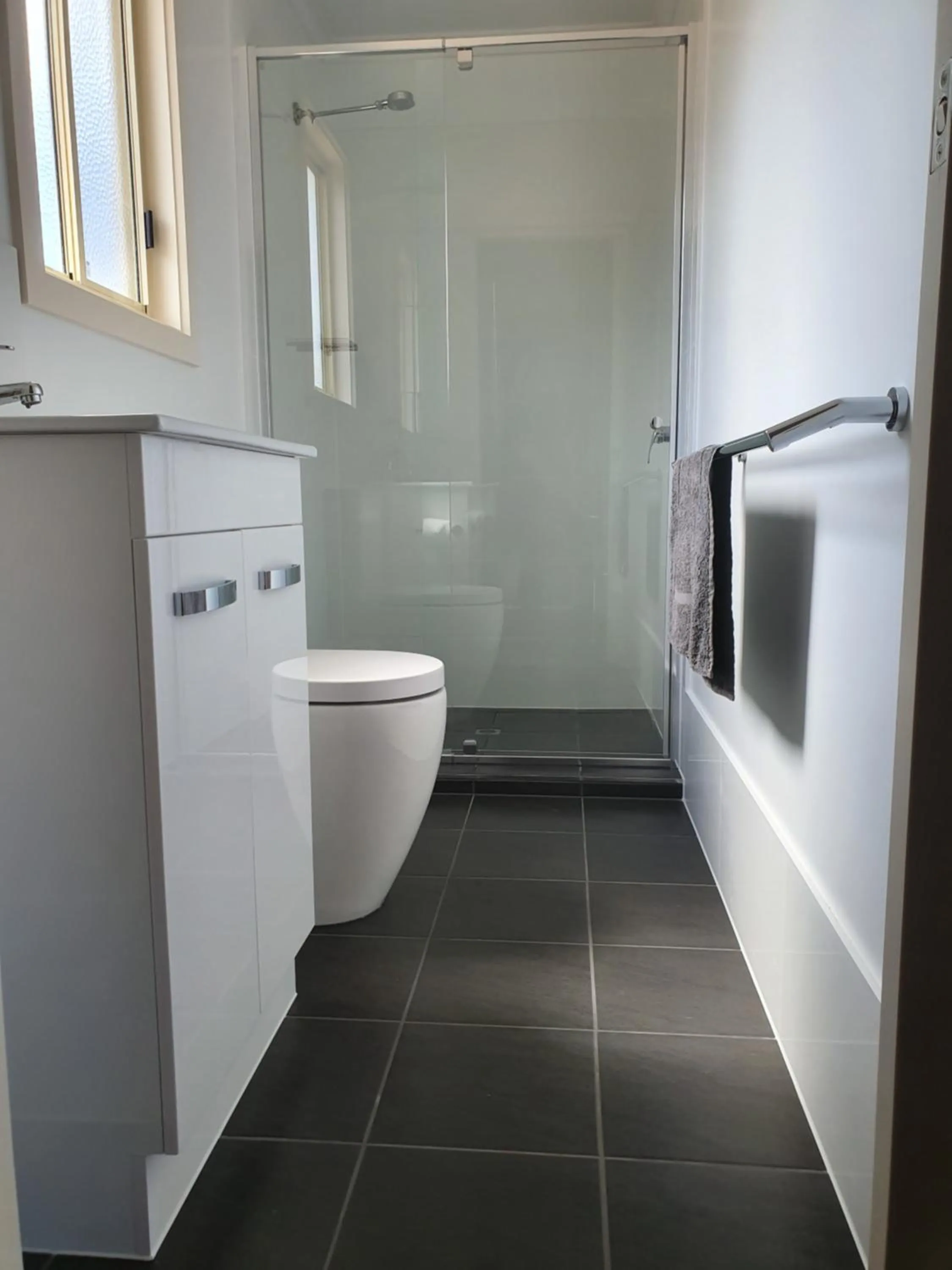 Bathroom in Paringa Caravan Park