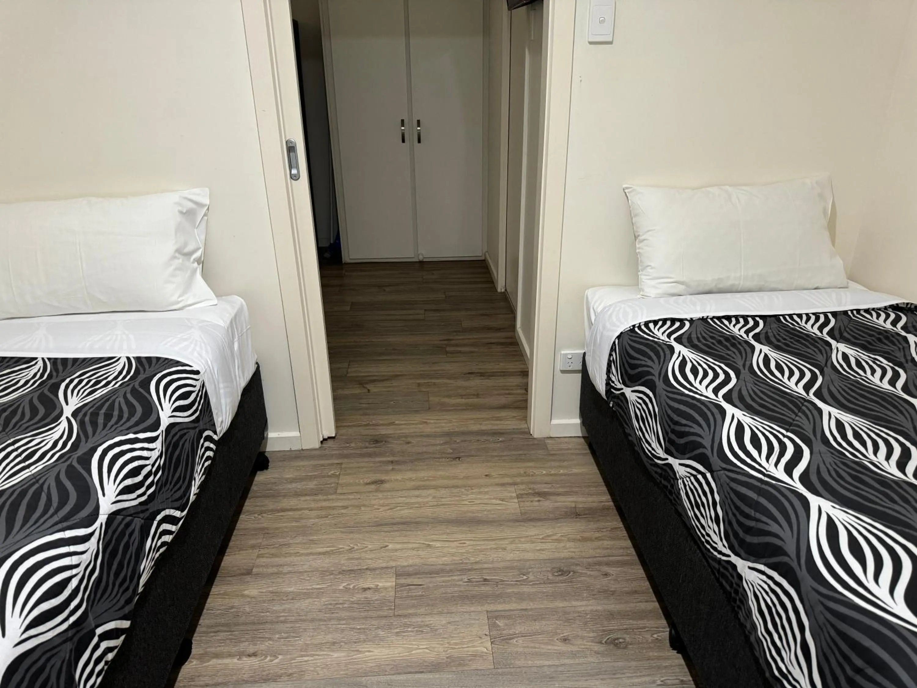 Bed in Paringa Caravan Park