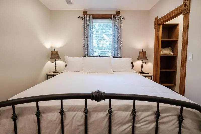 Bed in The Victorian Luxury Suites