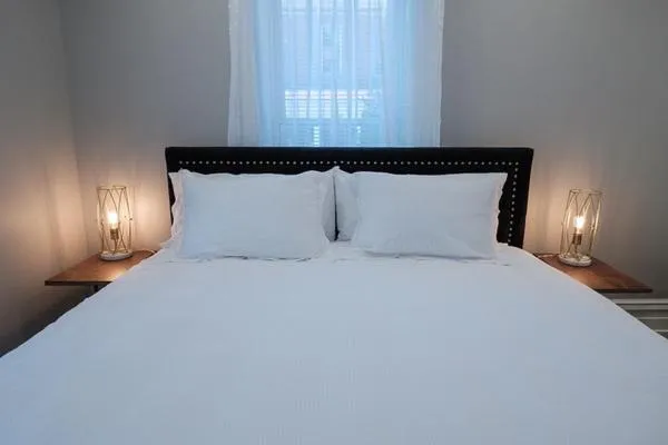 Bed in The Victorian Luxury Suites