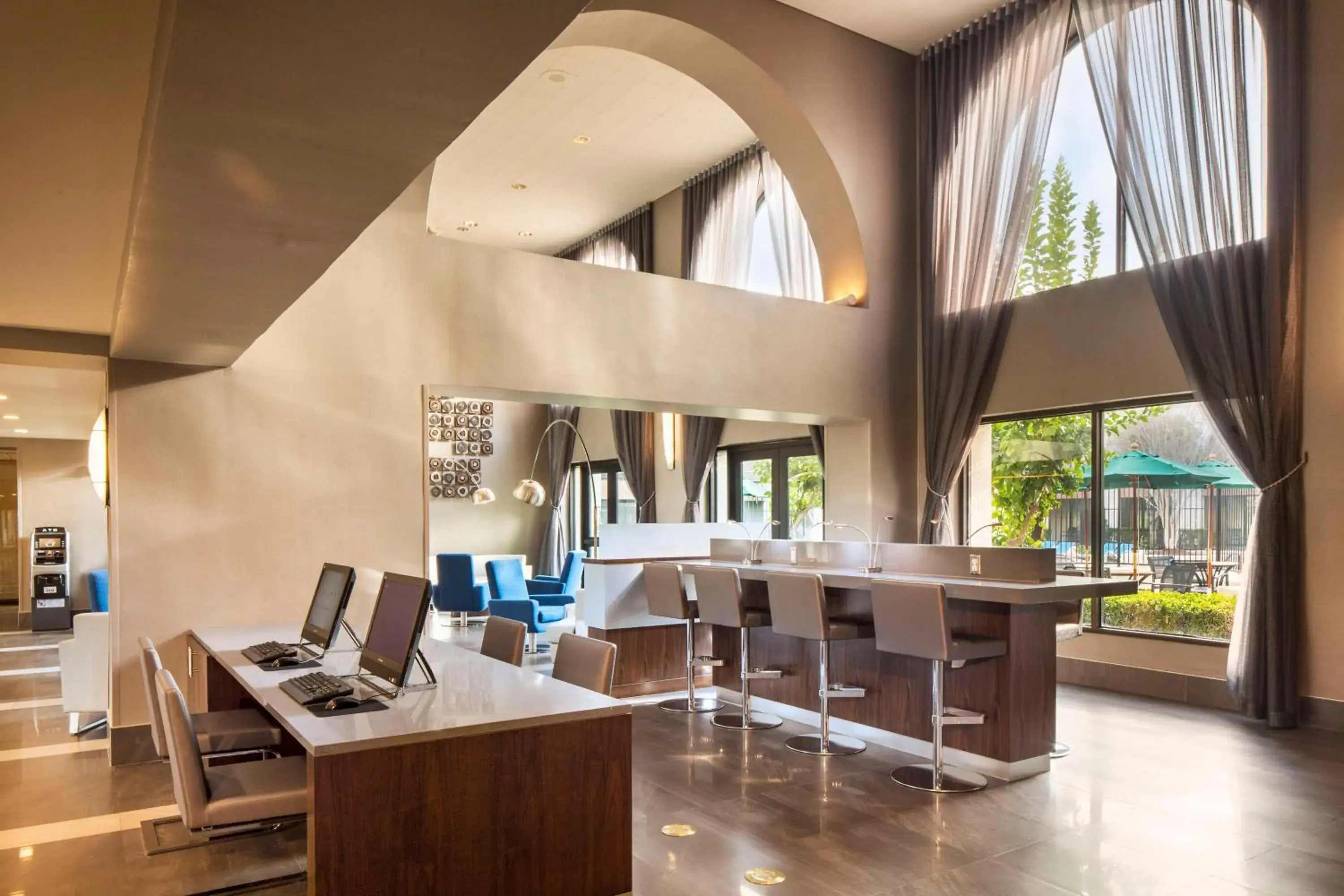 Lobby or reception in DoubleTree by Hilton Newark-Fremont Lobby or reception in DoubleTree by Hilton Newark-Fremont