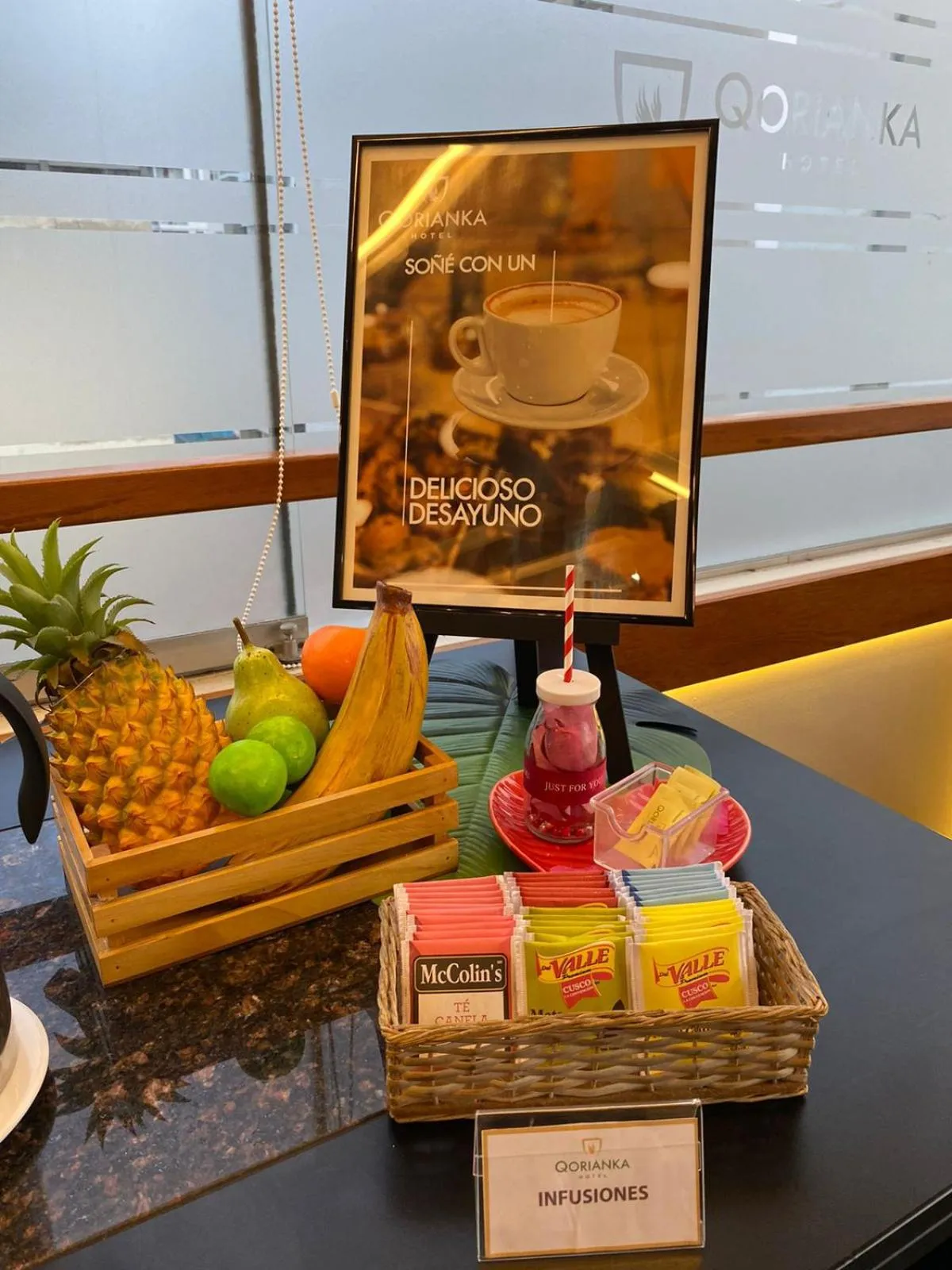 Food in Qorianka Hotel