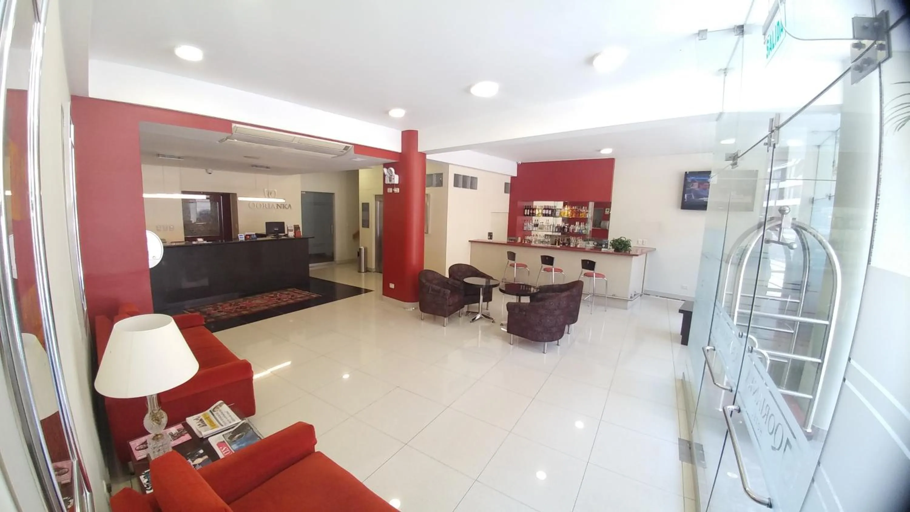 Lobby or reception in Qorianka Hotel