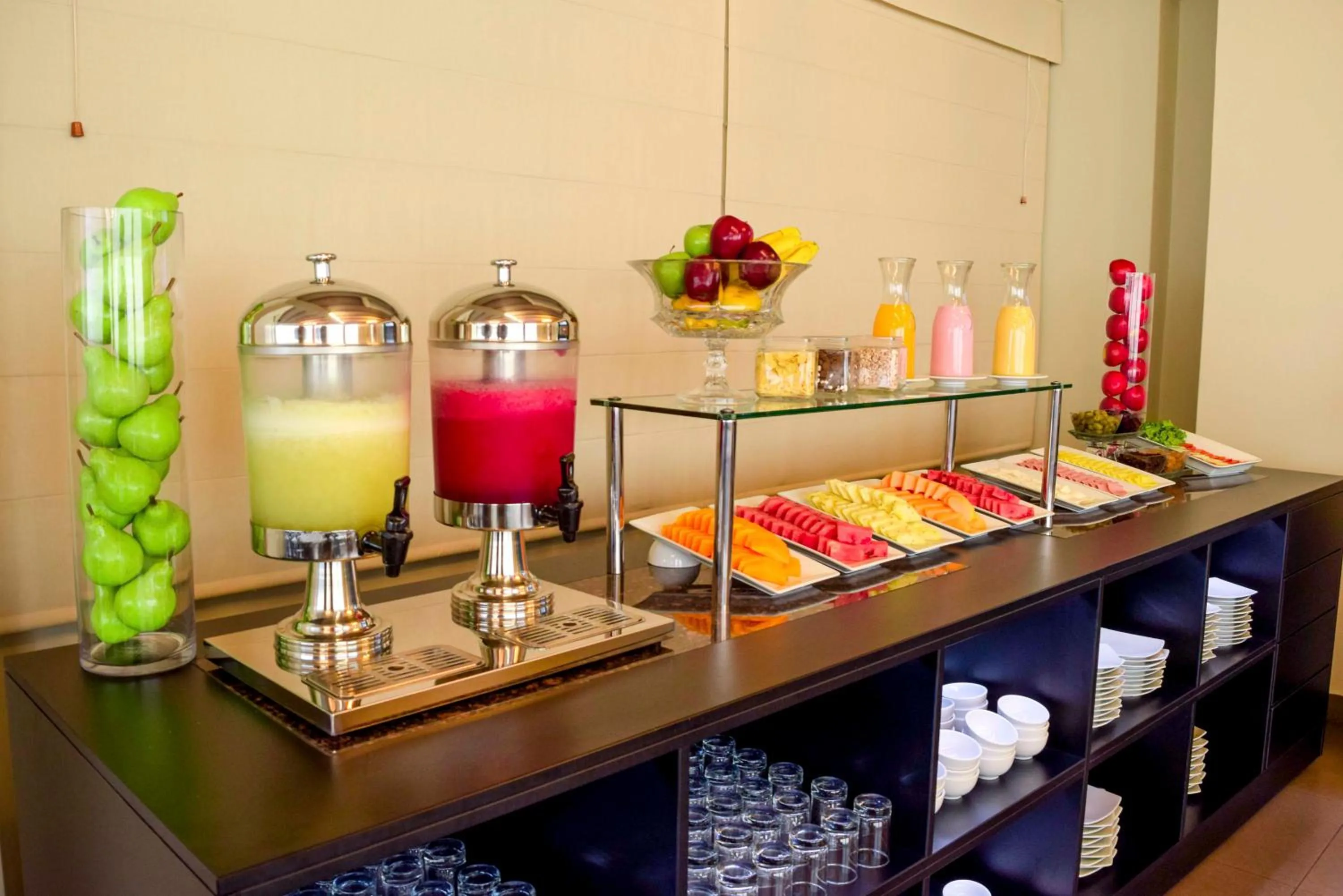 Buffet breakfast in Qorianka Hotel