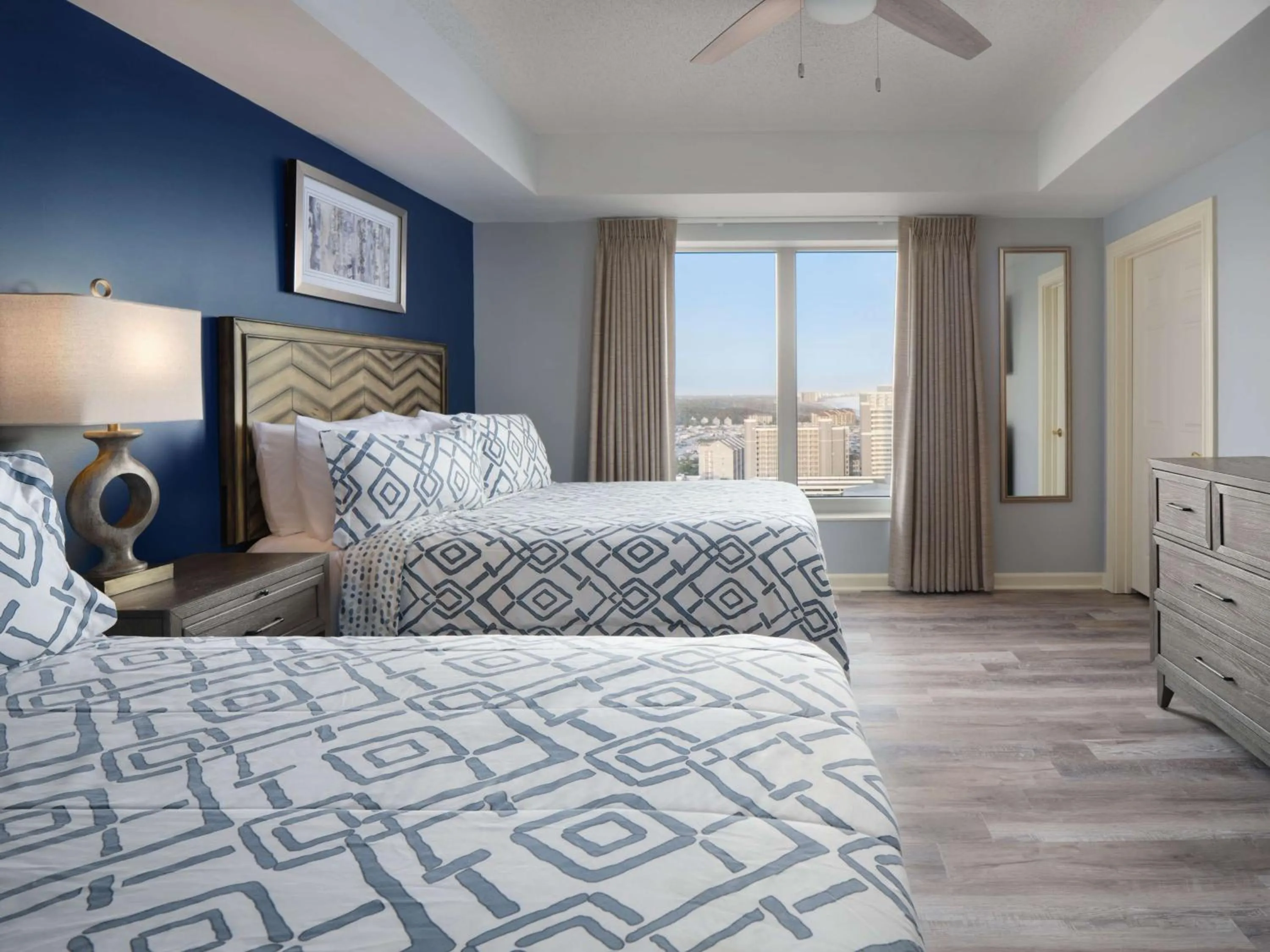 View (from property/room), Bed in Royale Palms Condominiums