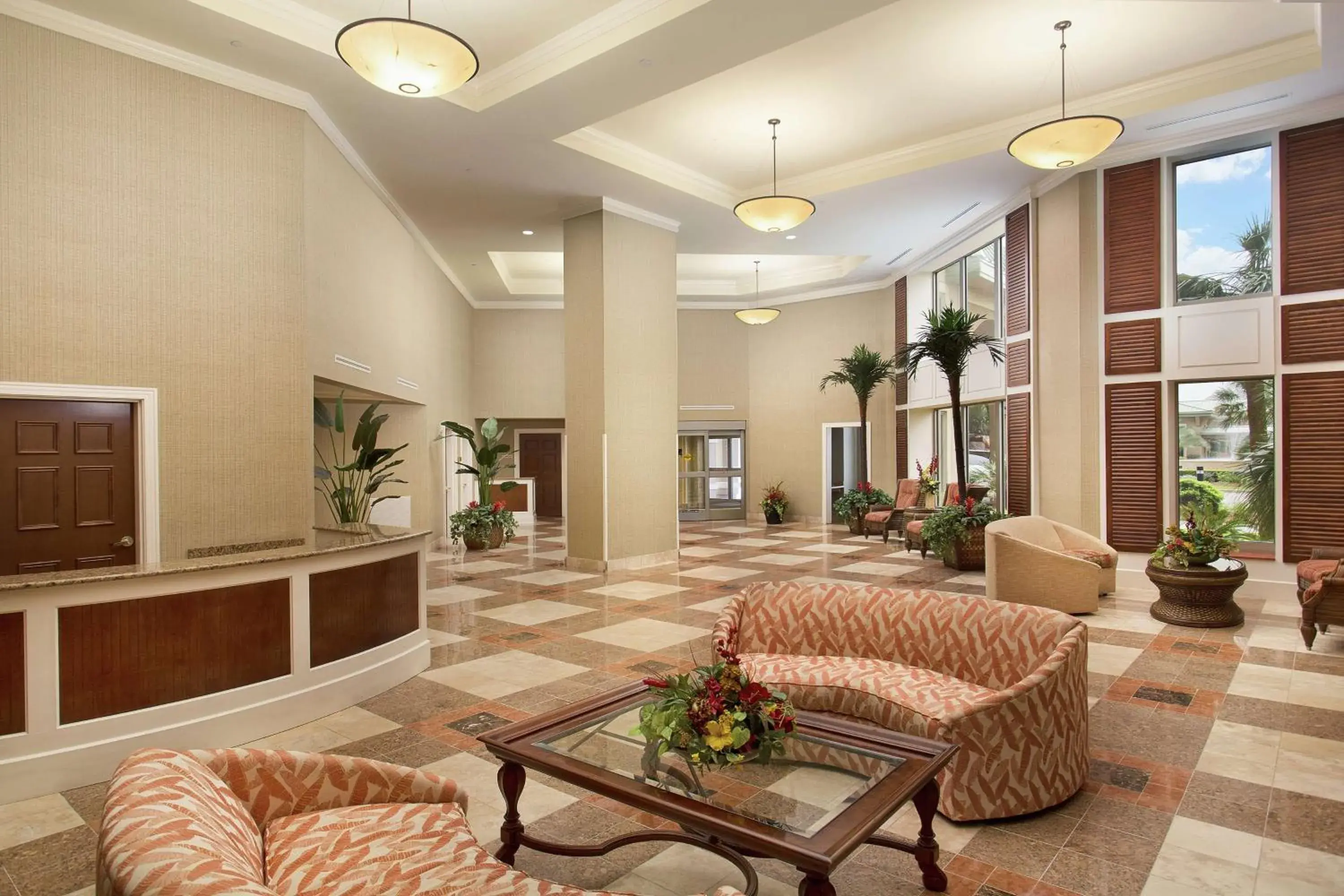 Lobby or reception in Royale Palms Condominiums Lobby or reception in Royale Palms Condominiums