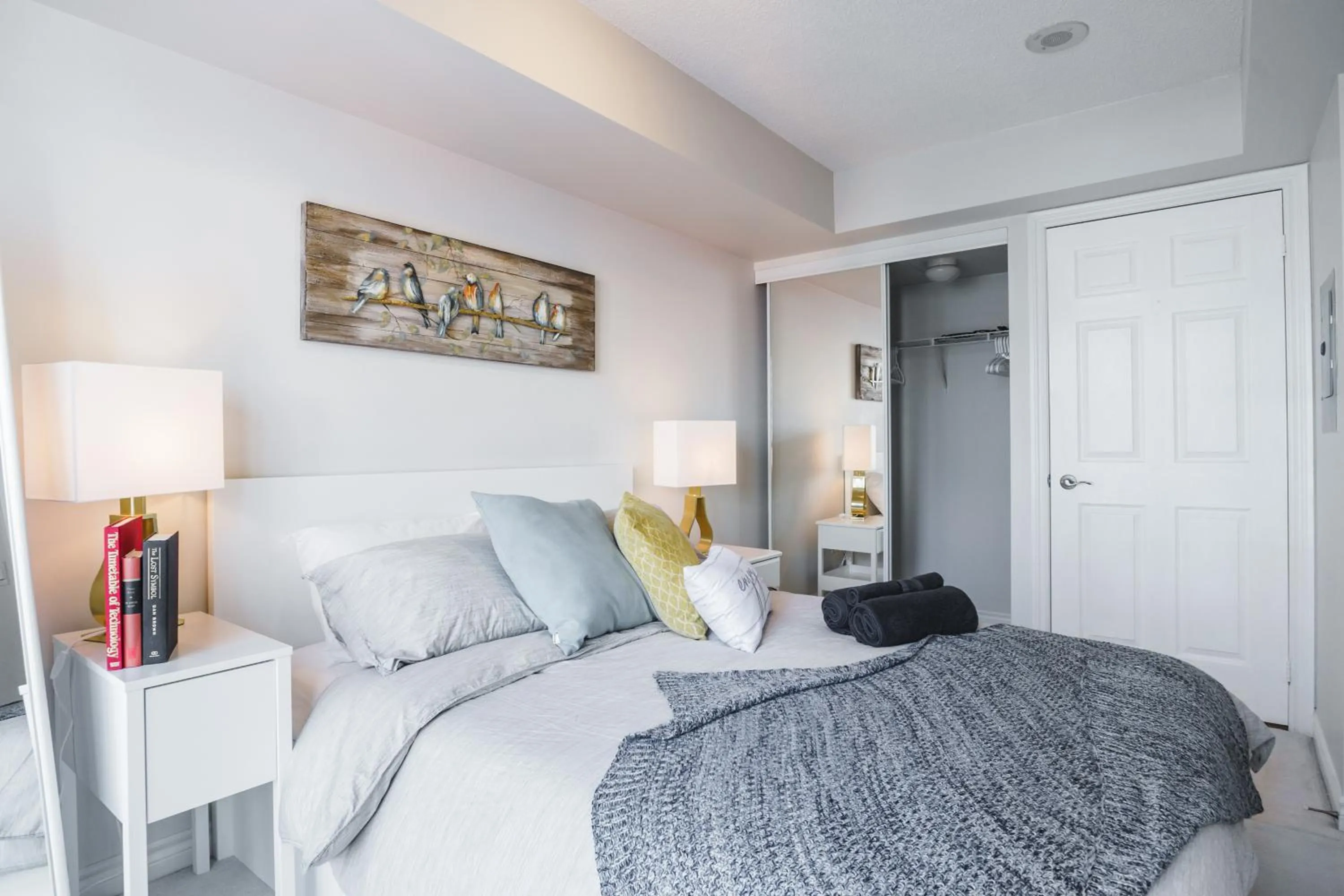 Bed in AOC Suites - Heart of Downtown Condo