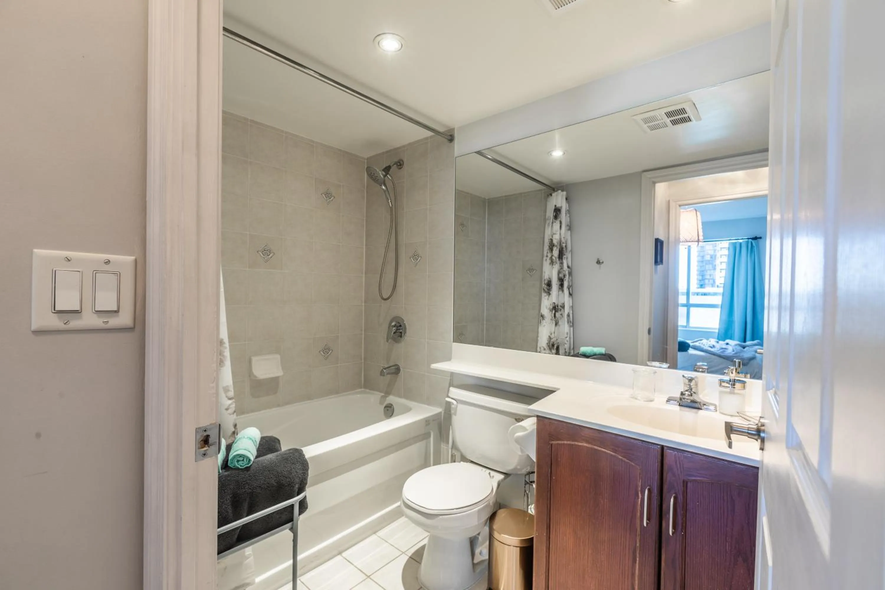 Bathroom in AOC Suites - Heart of Downtown Condo