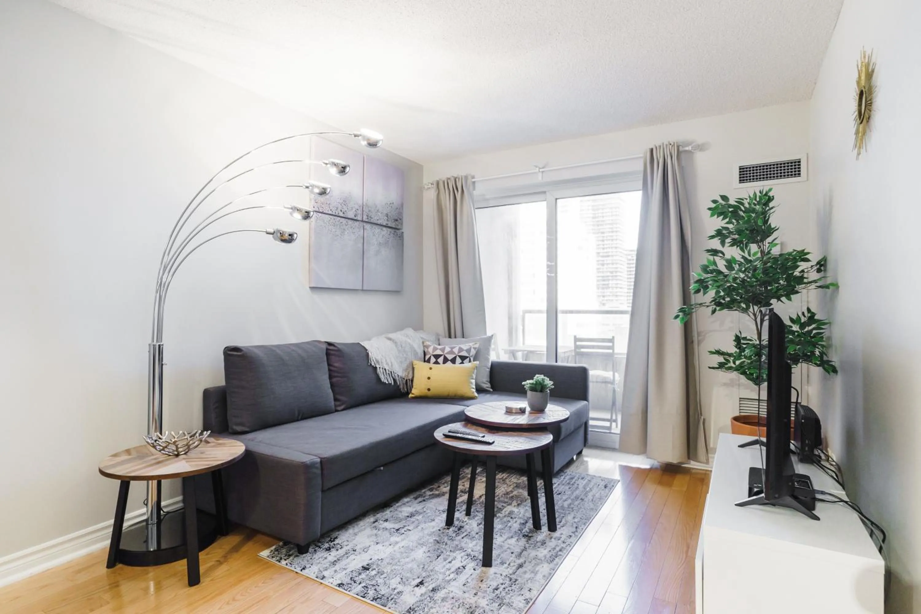 Living room in AOC Suites - Heart of Downtown Condo