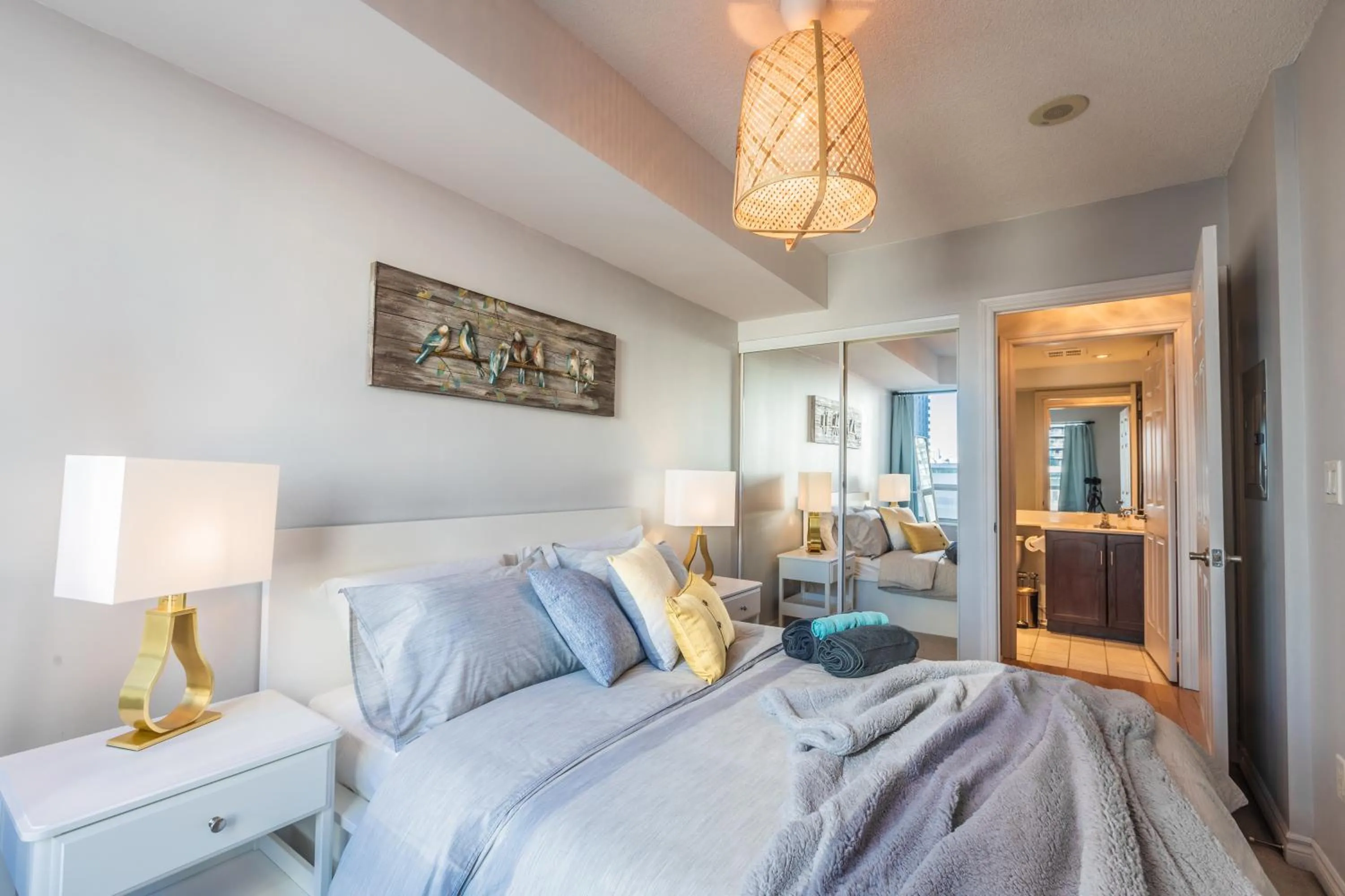 Bedroom, Bed in AOC Suites - Heart of Downtown Condo