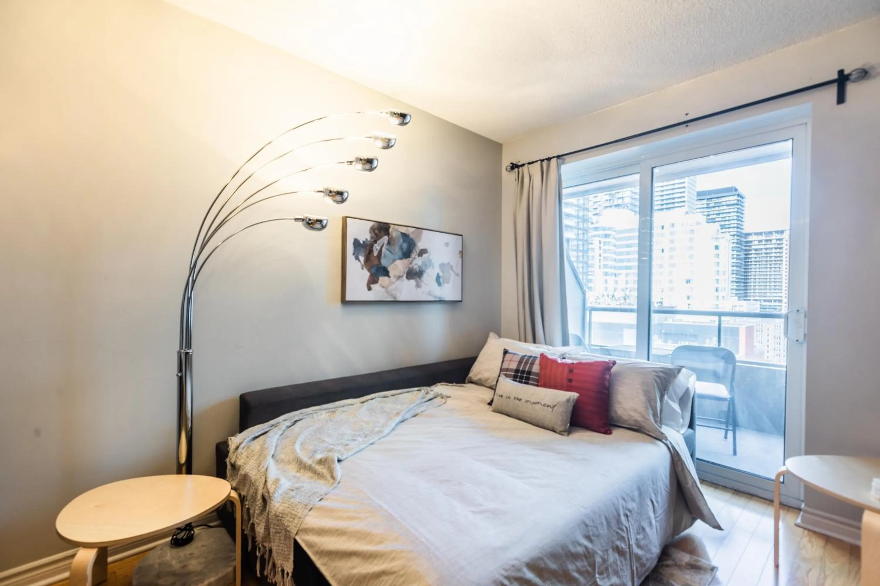 Bed in AOC Suites - Heart of Downtown Condo