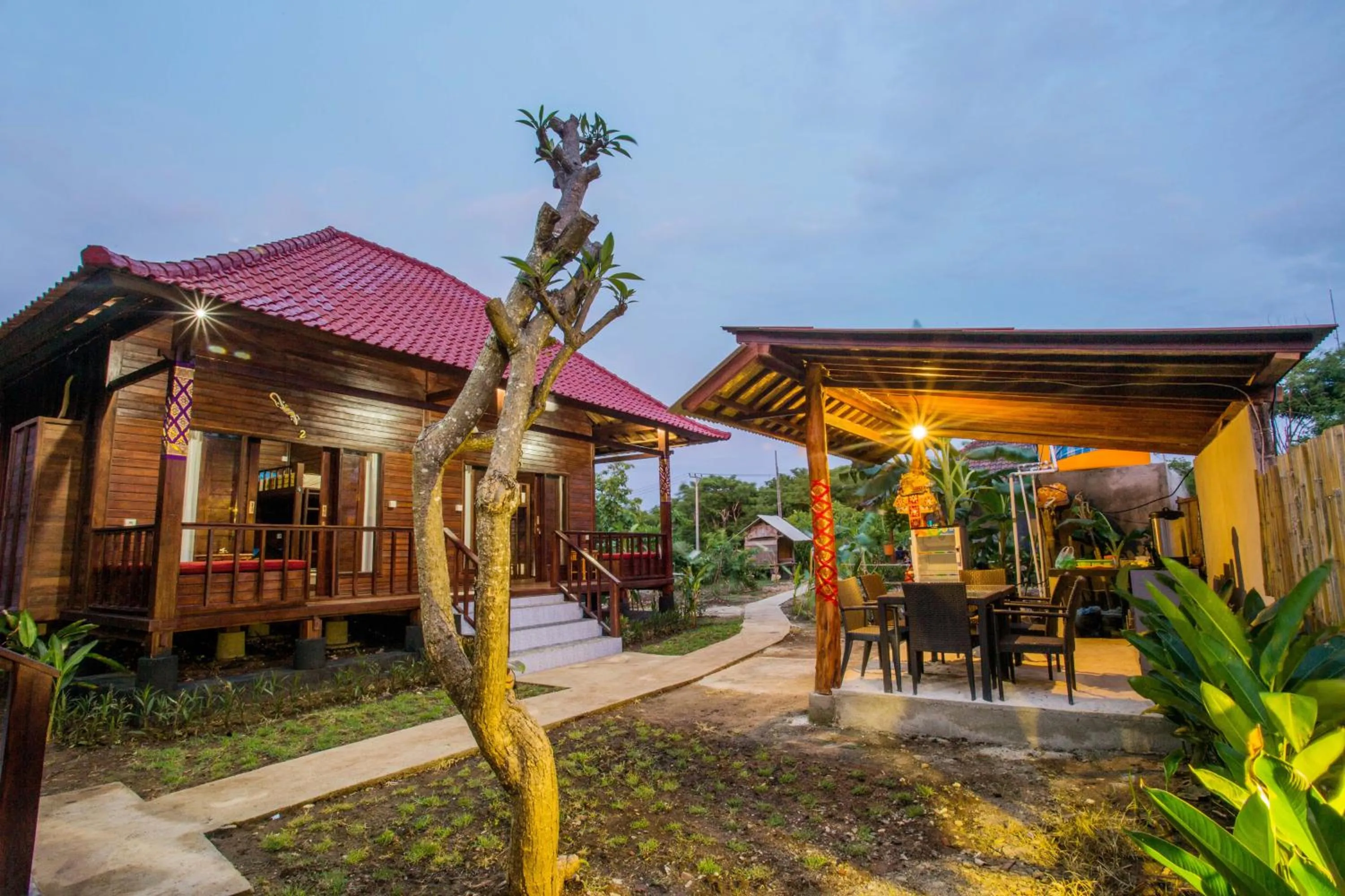 Property building in Uma Hostel Lembongan