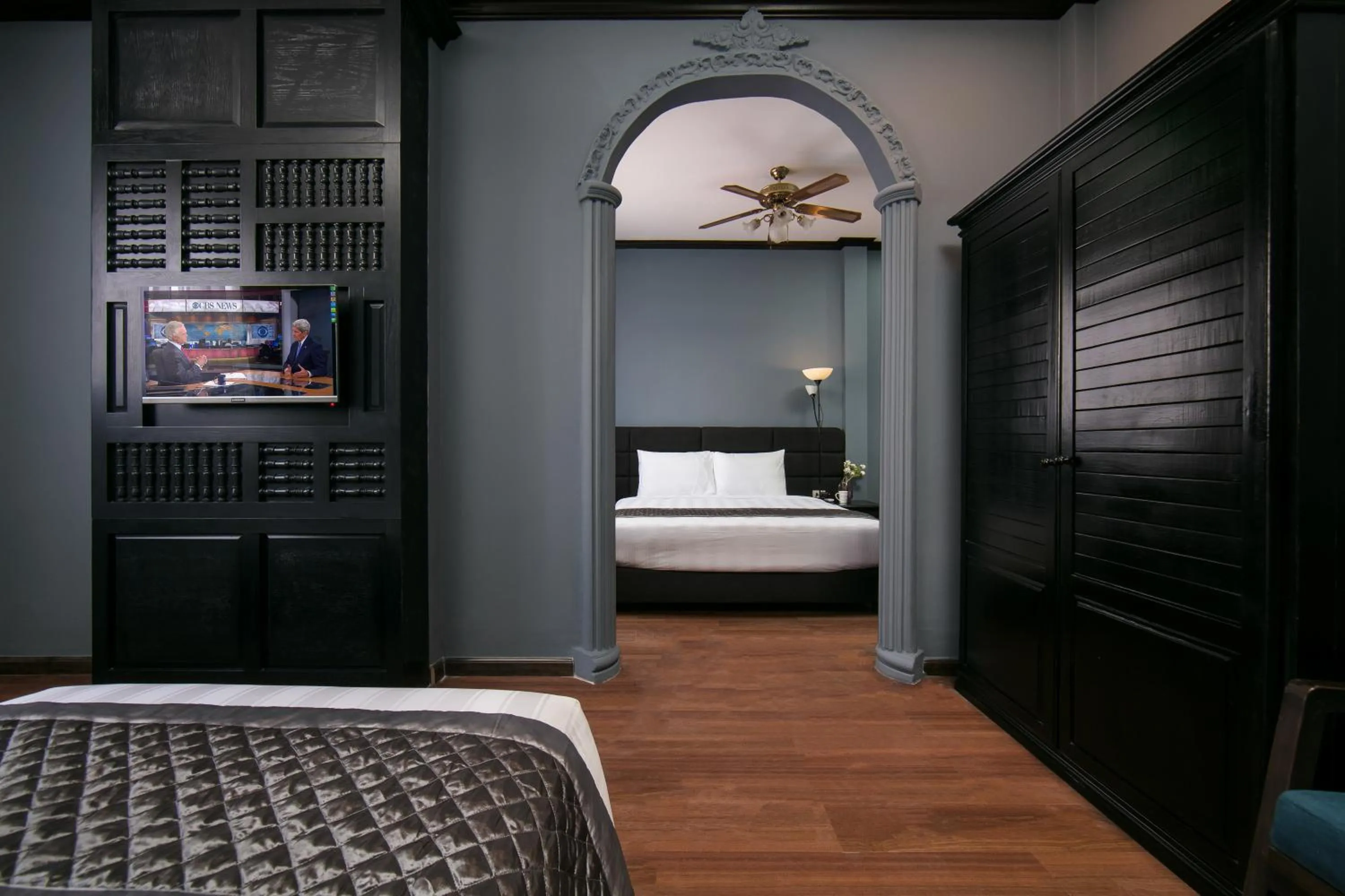 Bedroom, Bed in Vientiane Boutique Hotel