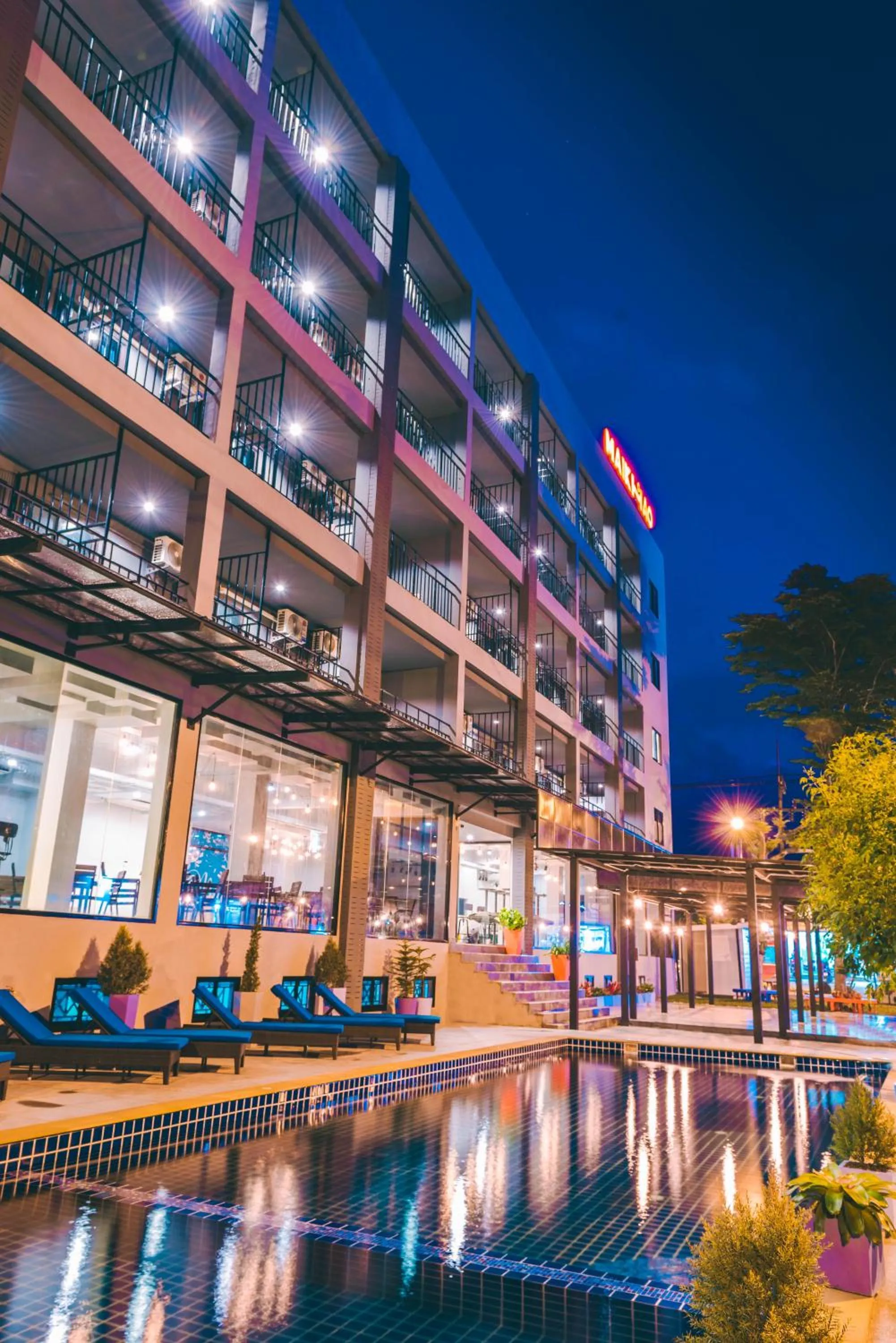 Property building in Maikhao Hotel, Phuket