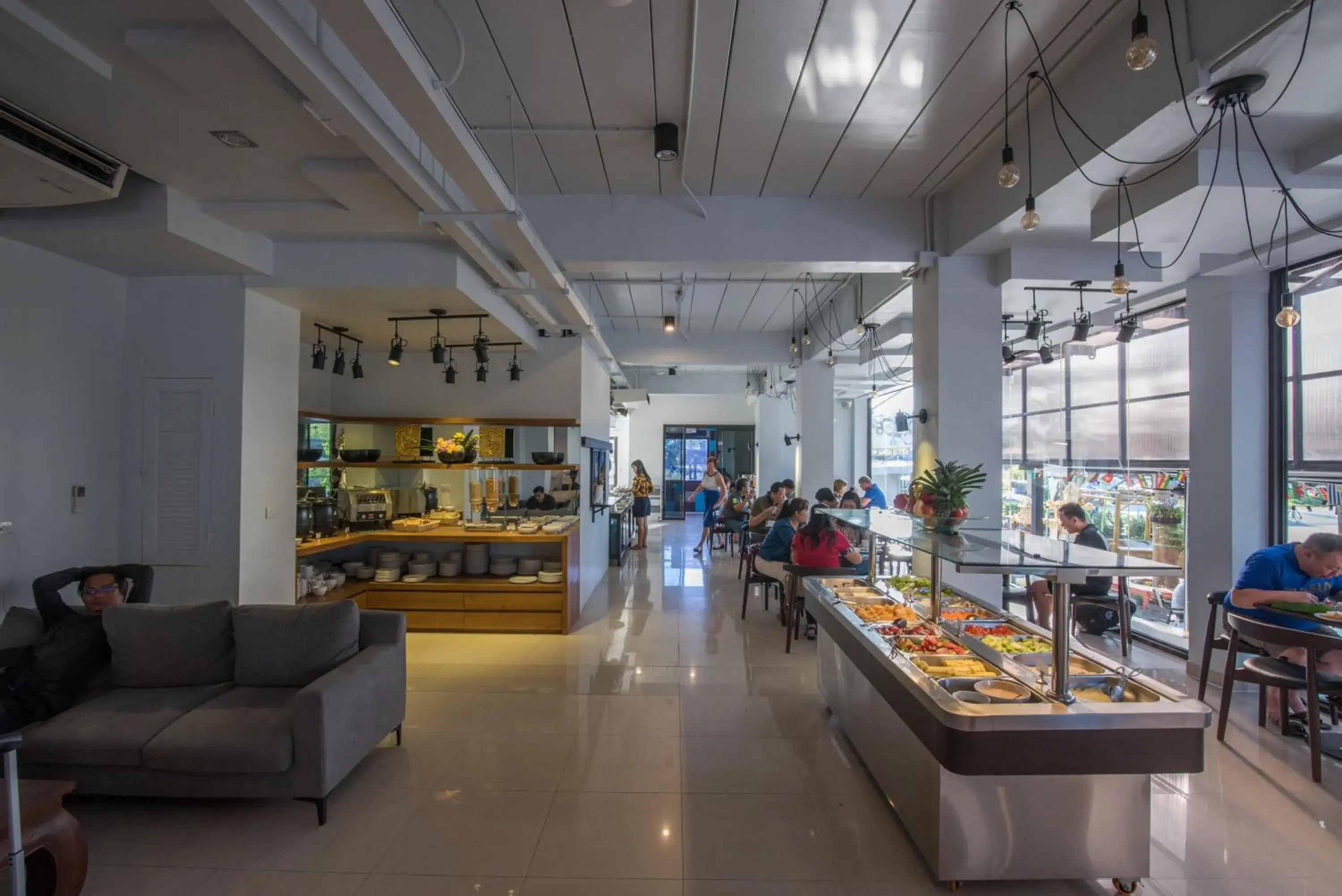 Breakfast in Maikhao Hotel, Phuket Breakfast in Maikhao Hotel, Phuket