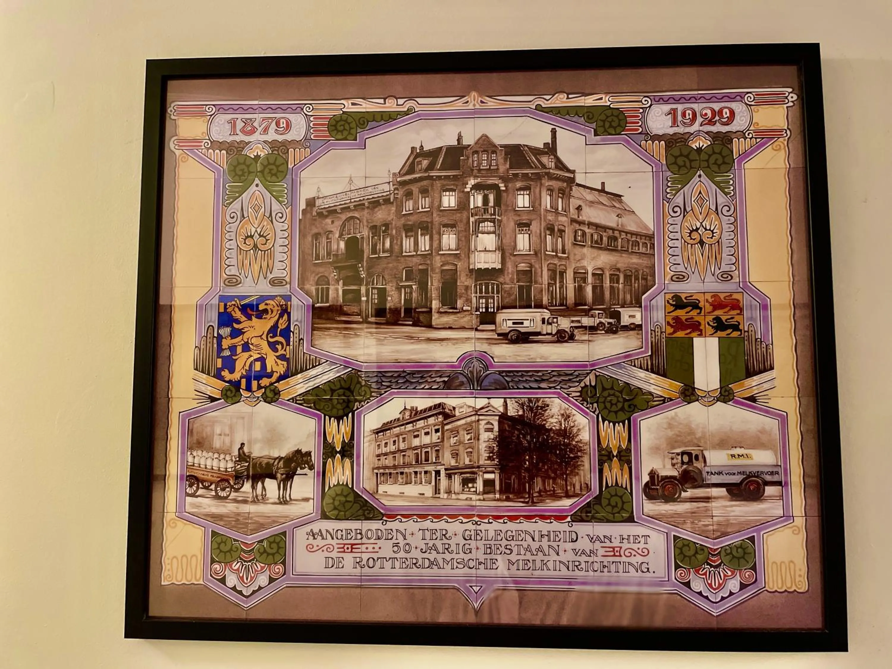 Decorative detail in Bed and Breakfast Rotterdam