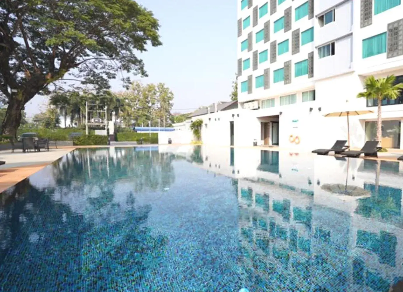 Swimming pool in Sann Hotel Swimming pool in Sann Hotel