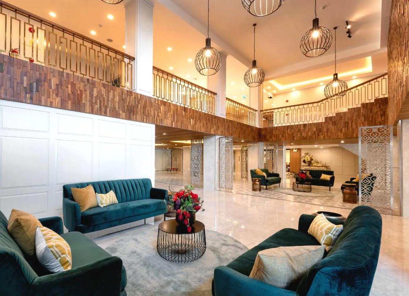 Lobby or reception in Sann Hotel