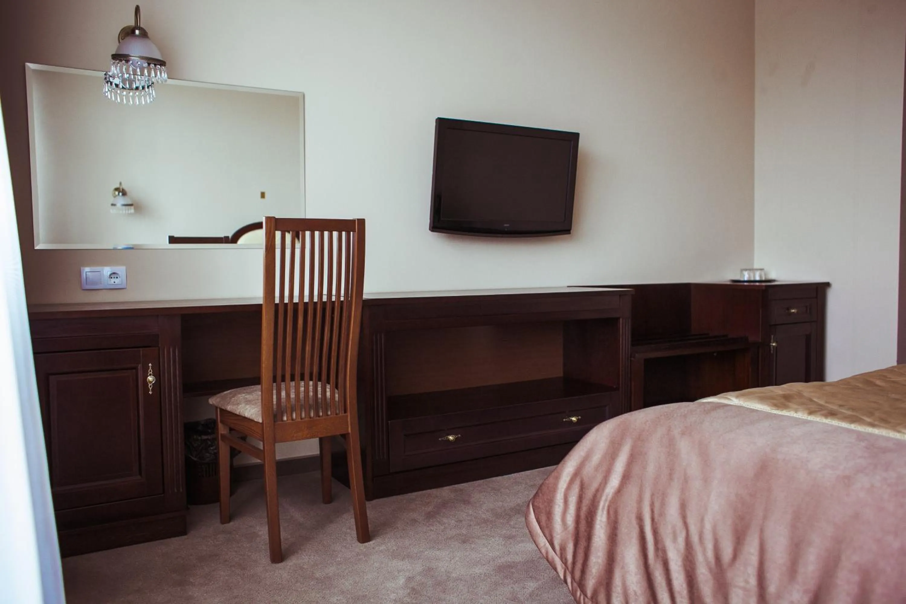 Seating area, Bed in Warszawa Hotel