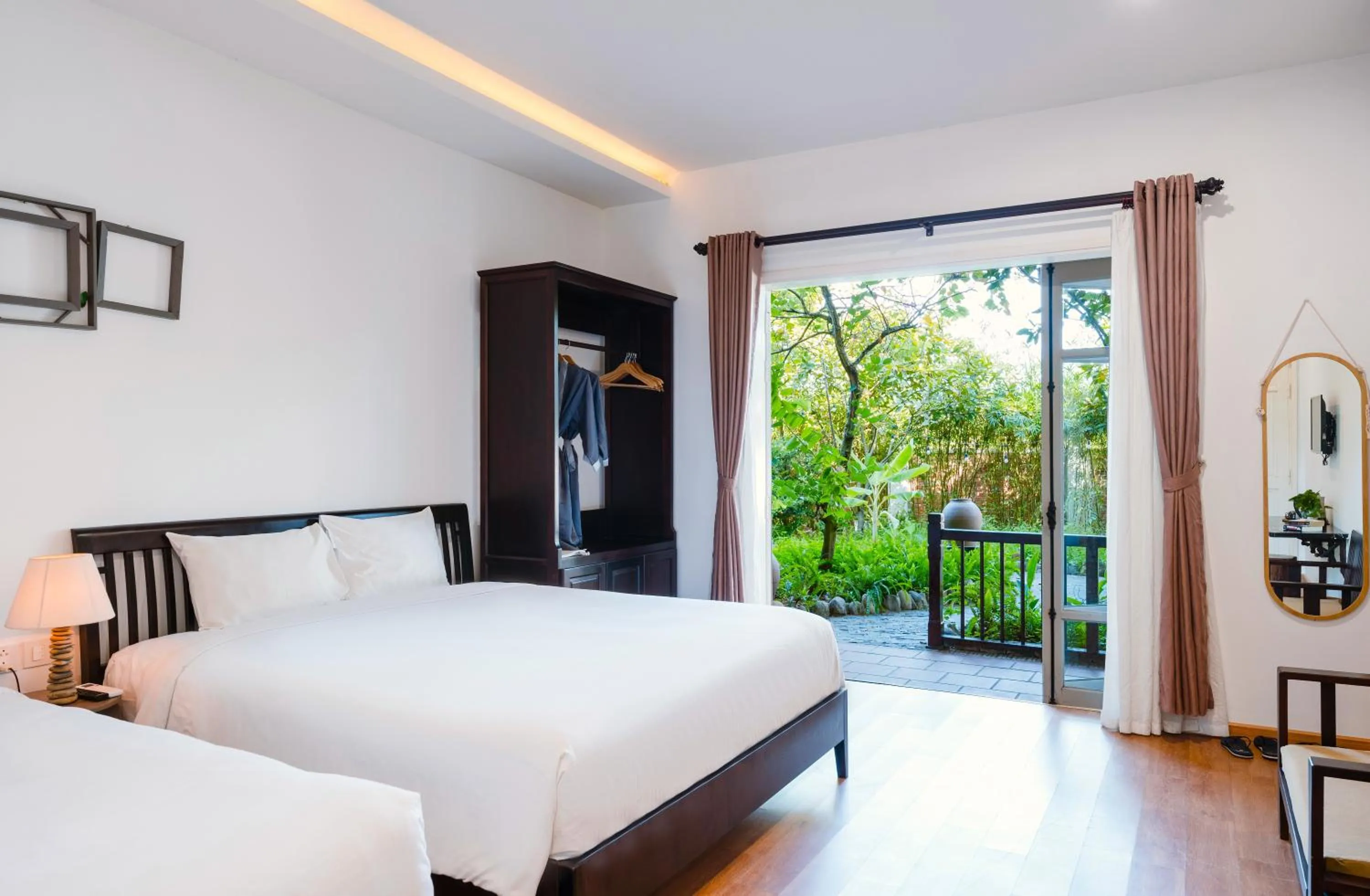 Bed in Ancient Garden Boutique Hoi An