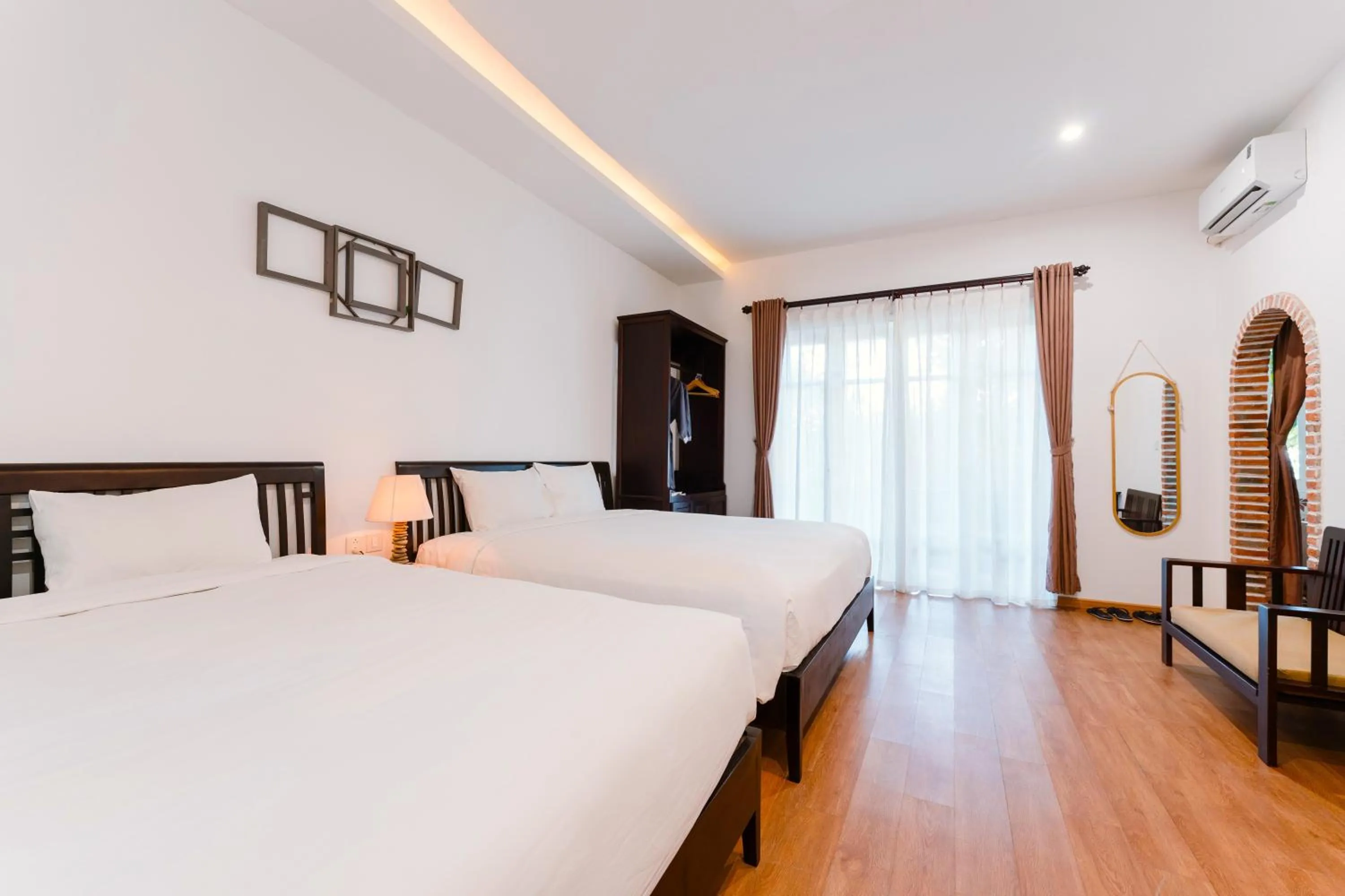 Bed in Ancient Garden Boutique Hoi An