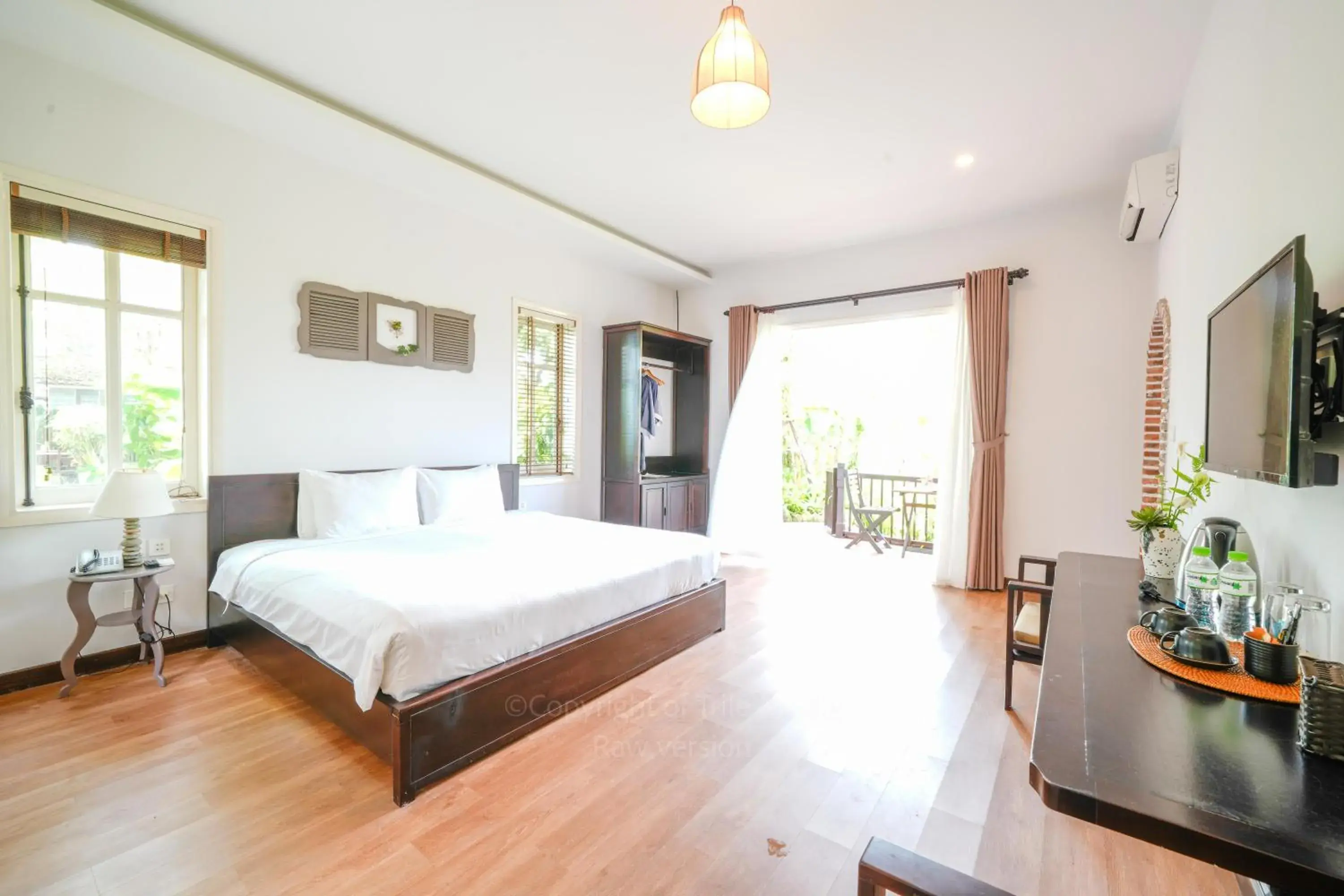 Queen Room with Garden View in Blooms Boutique Village Queen Room with Garden View in Blooms Boutique Village