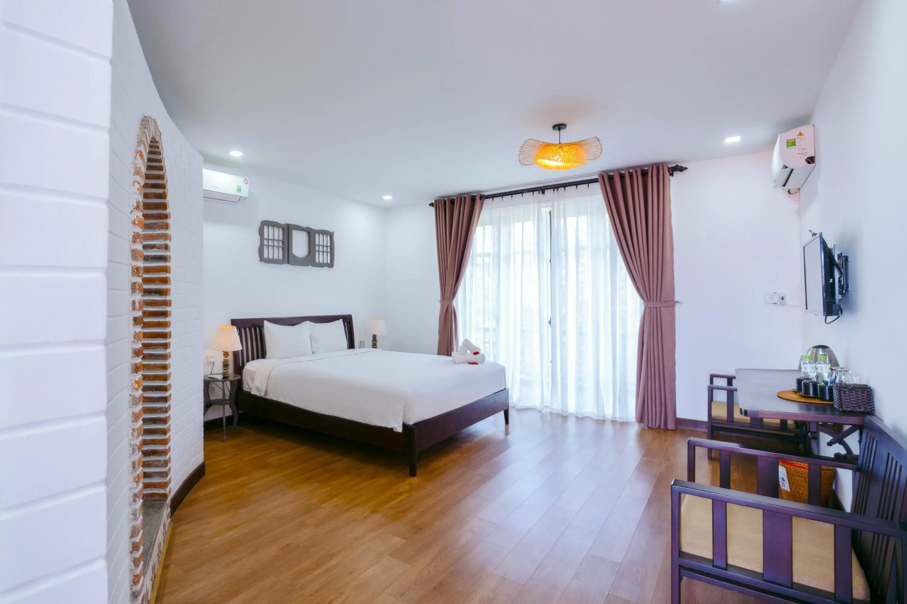 Bed in Ancient Garden Boutique Hoi An