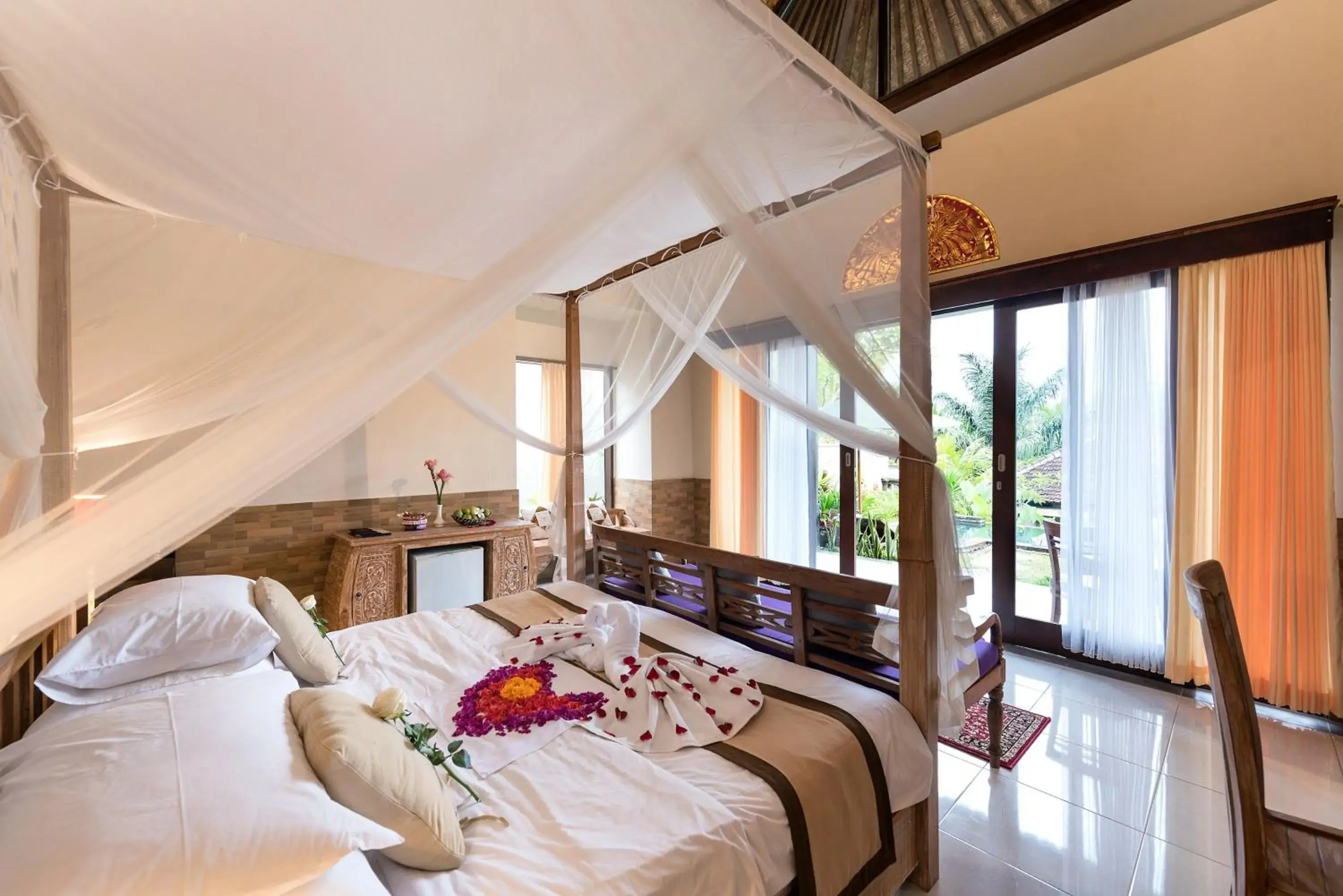Photo of the whole room, Bed in Taluh Bebek Ubud Private Villas Photo of the whole room, Bed in Taluh Bebek Ubud Private Villas