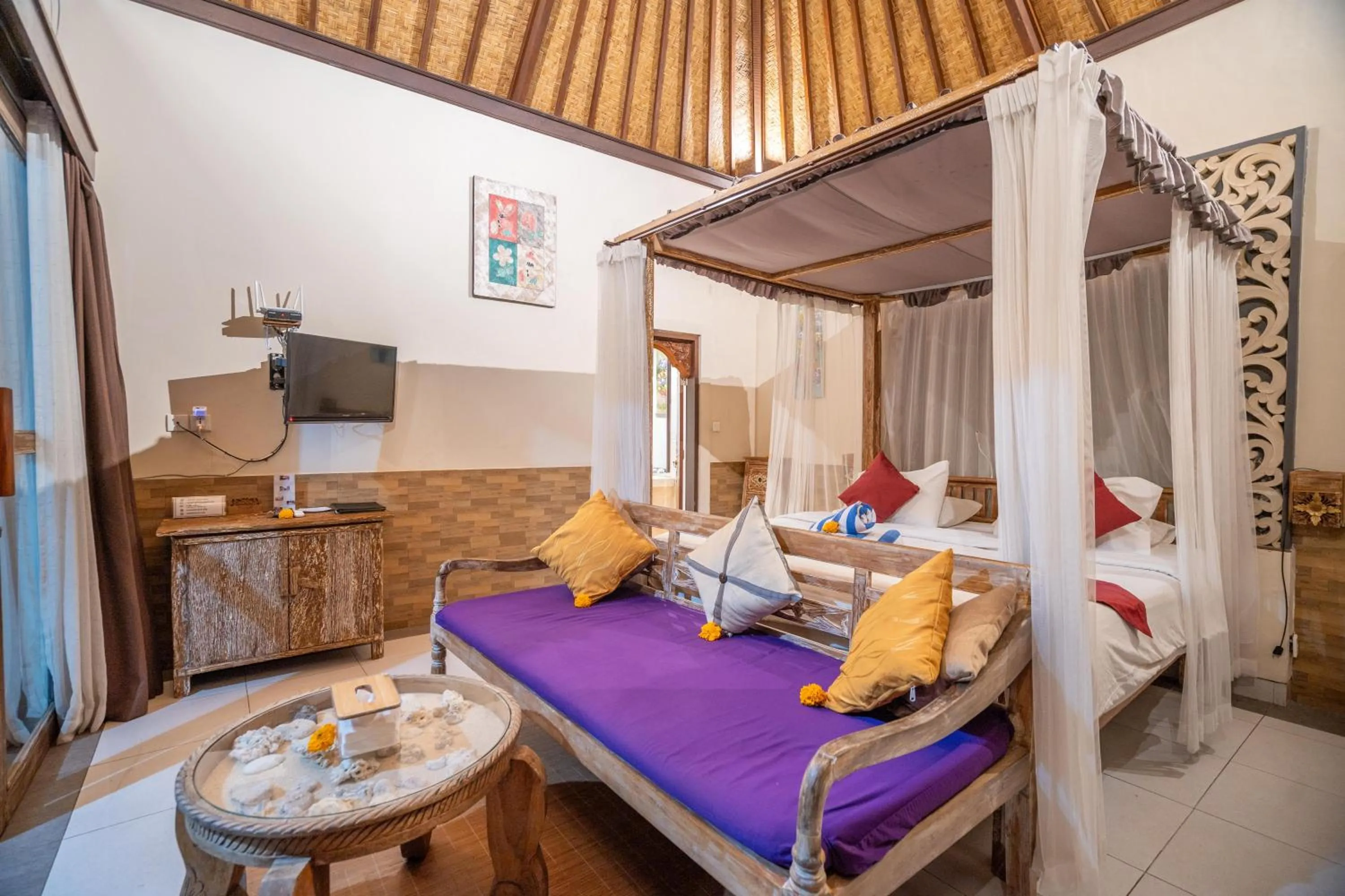 Photo of the whole room, Bed in Taluh Bebek Ubud Private Villas