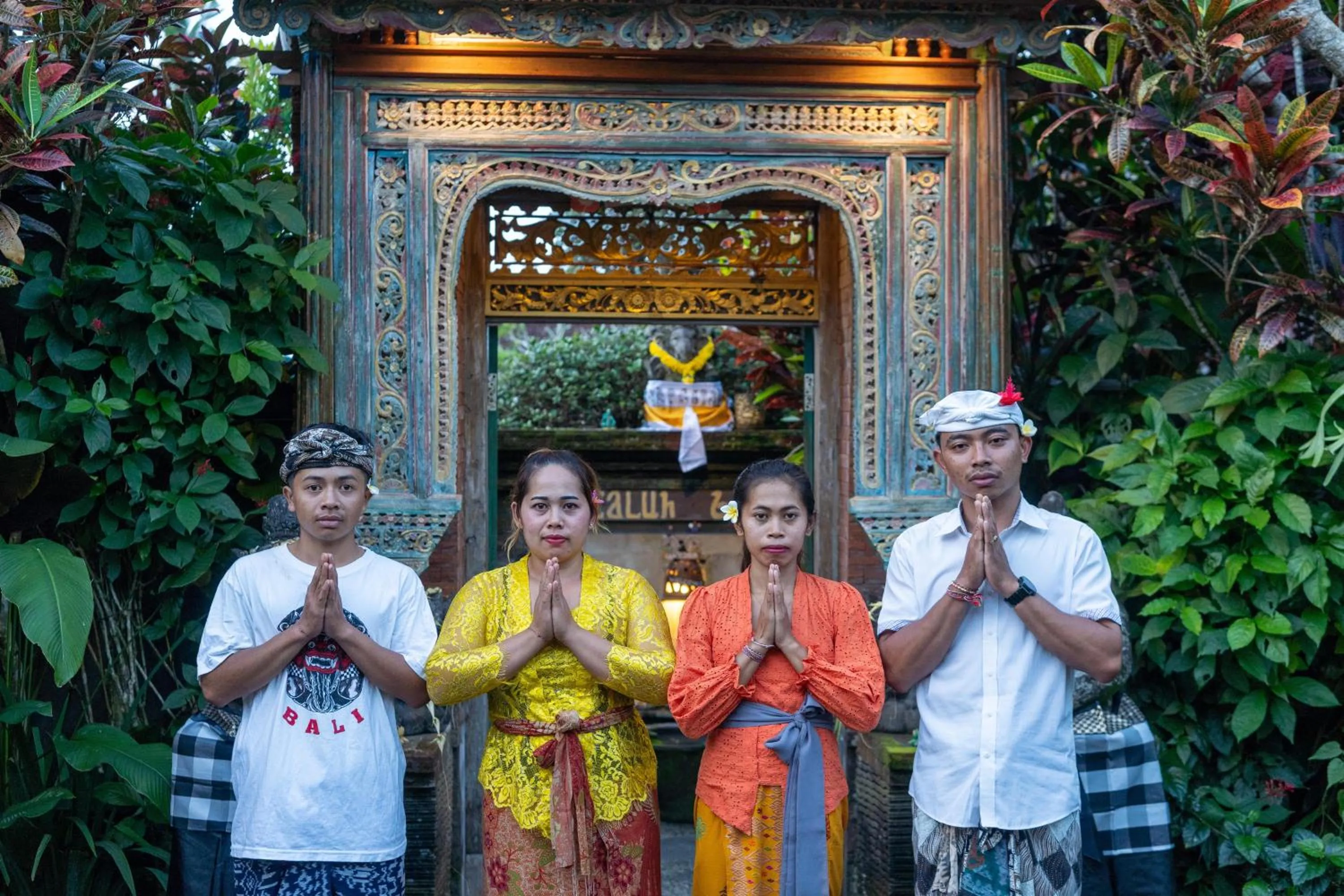 Staff in Taluh Bebek Ubud Private Villas