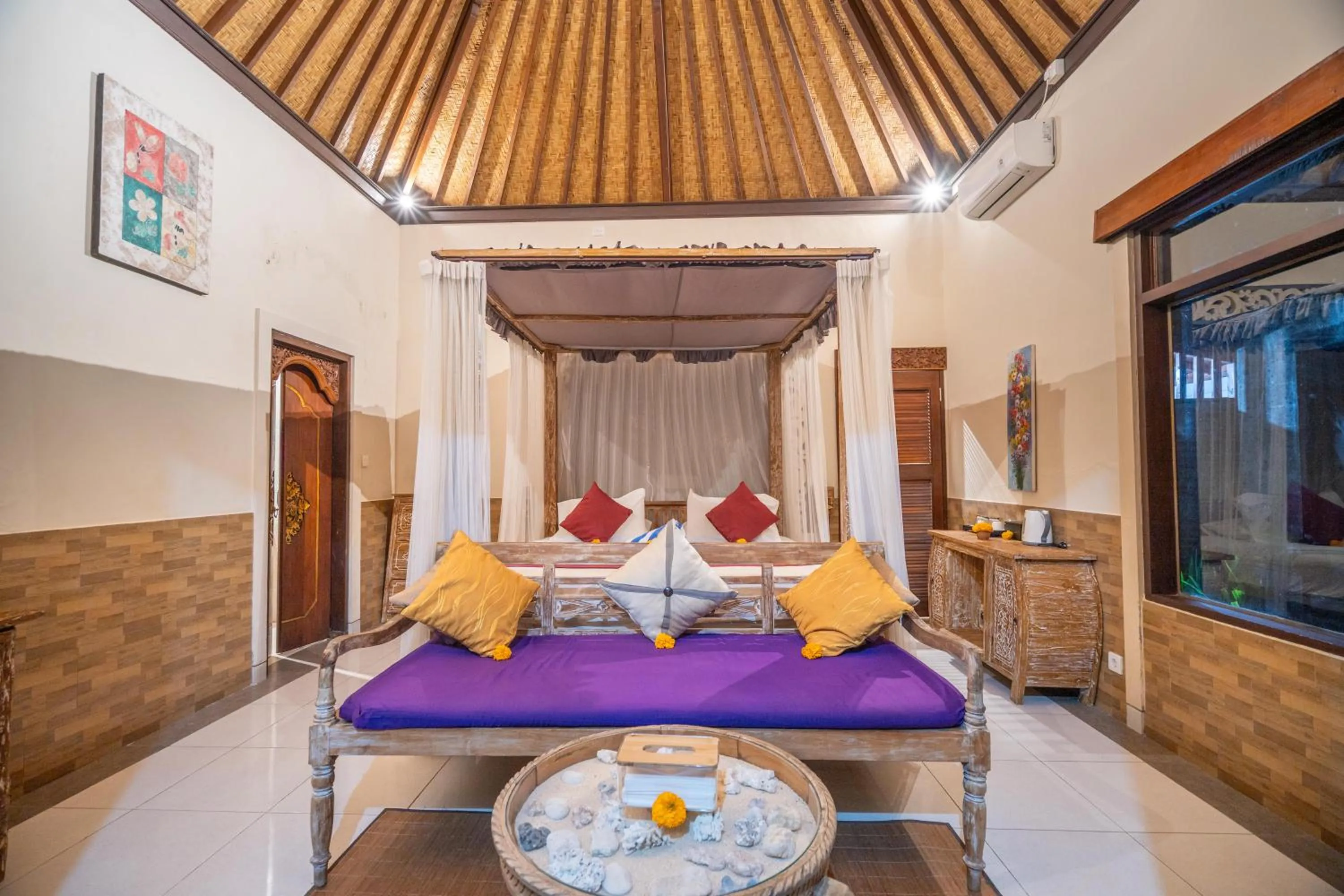 Bedroom, Bed in Taluh Bebek Ubud Private Villas